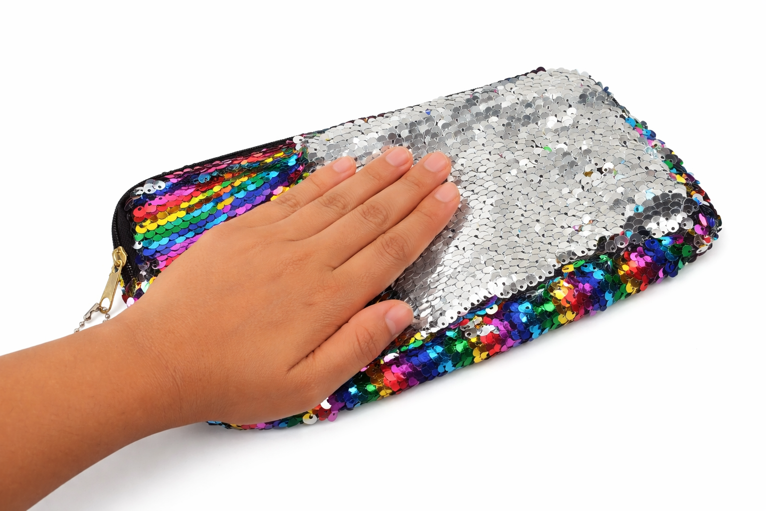 Tactile Sensory Sequin Storage Pouch