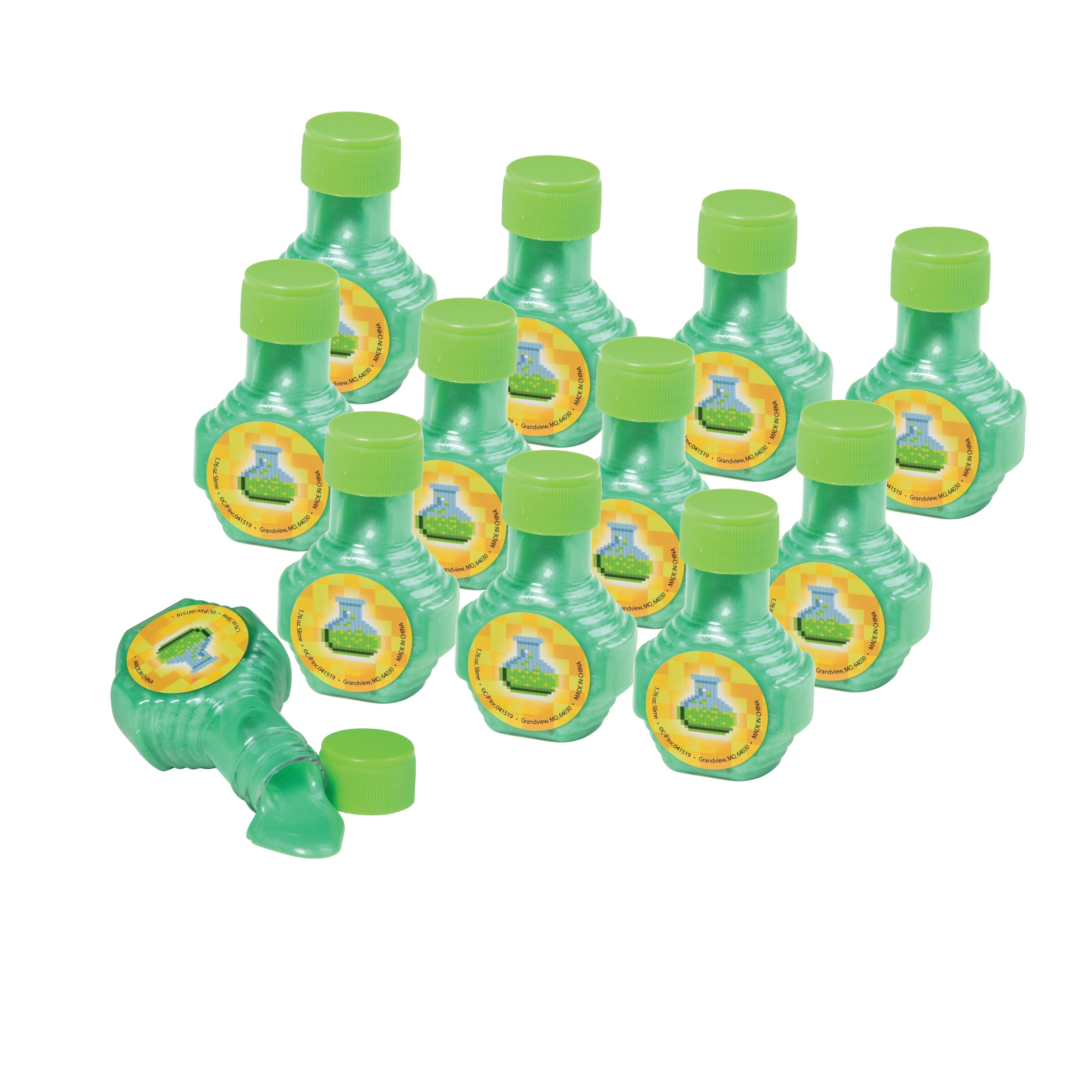 Black Light Reactive Slime – 1.75 oz (Dozen)