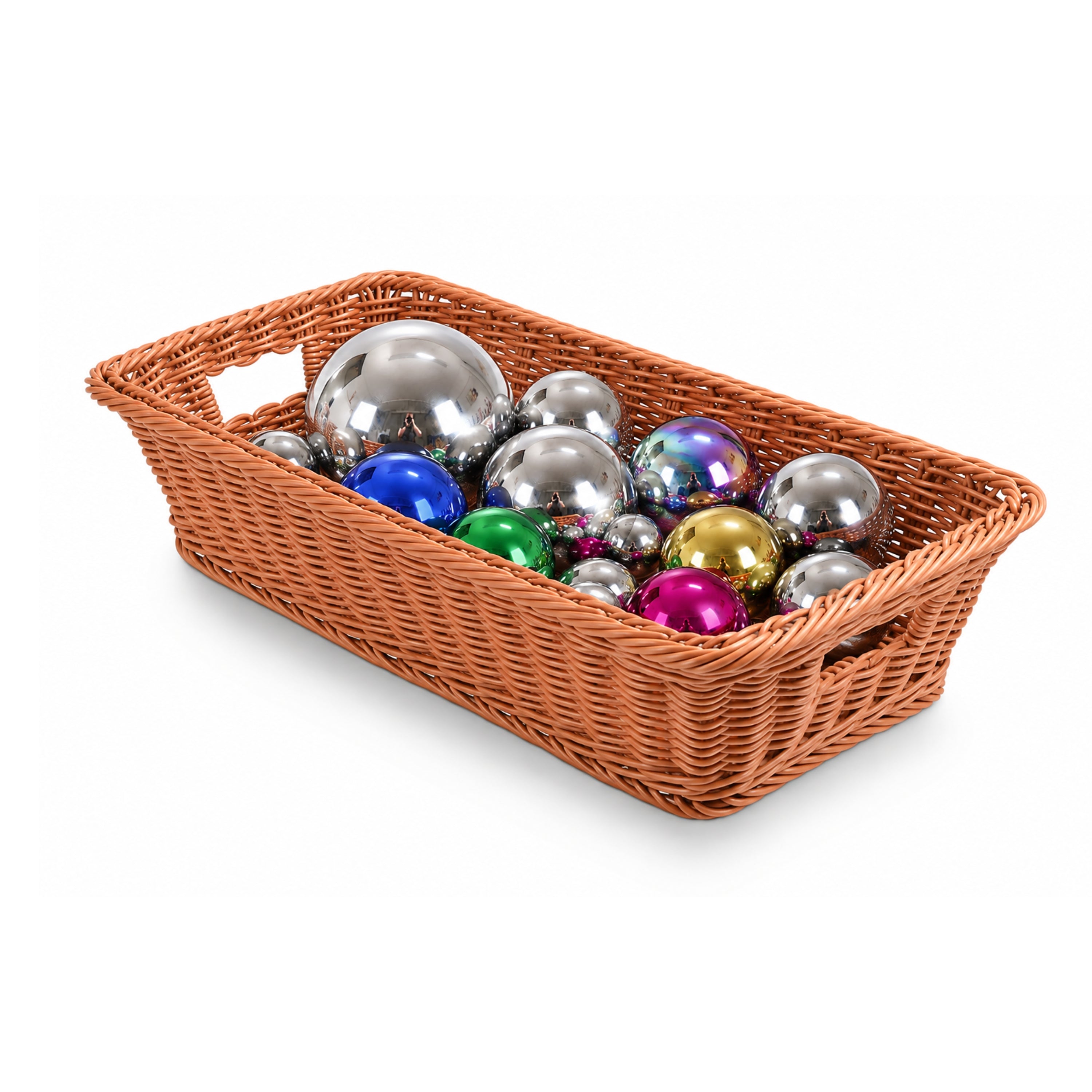 Mirror Sensory Ball Discovery Basket
