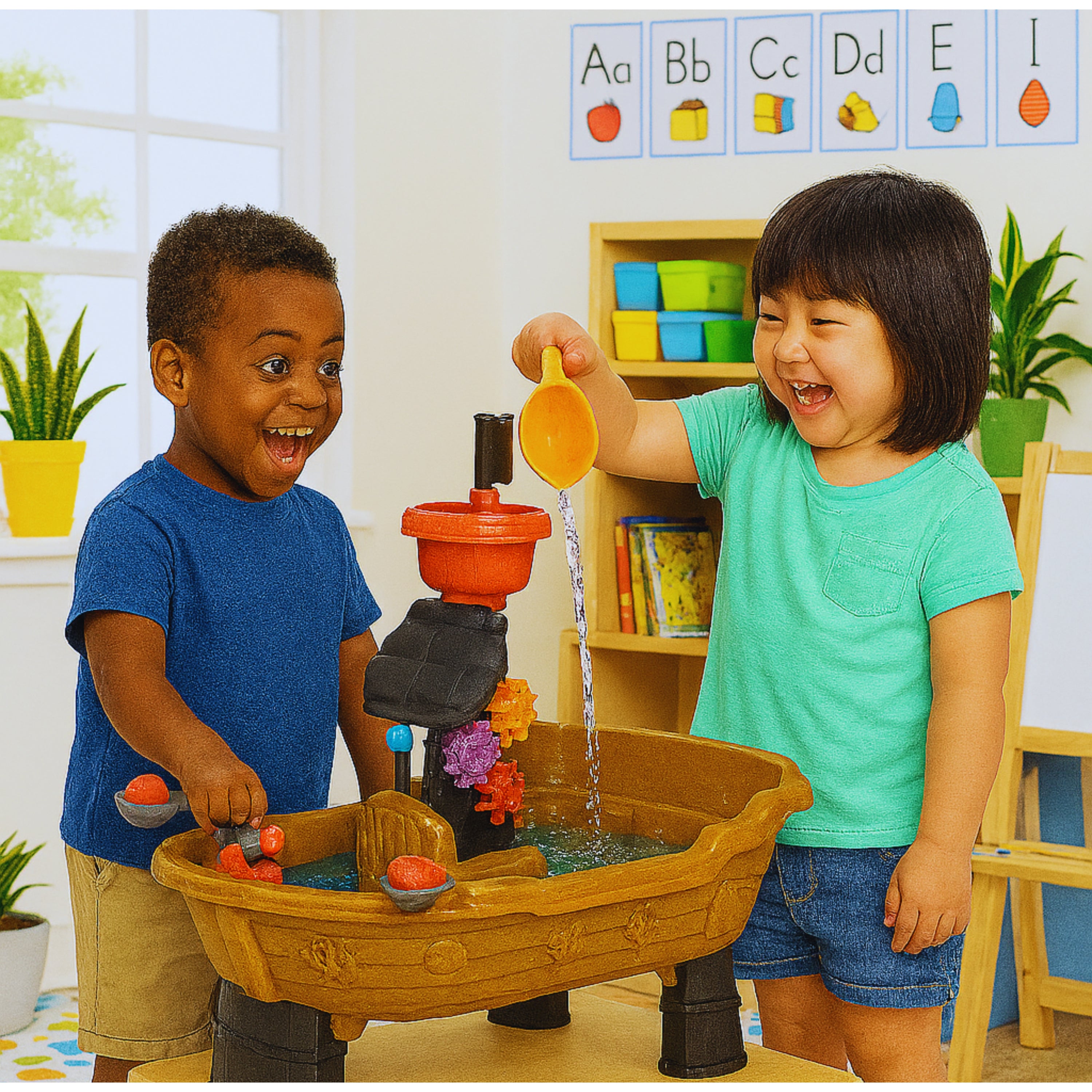 Indoor/Outdoor Sensory Voyage Sand & Water Table | Interactive Water Play