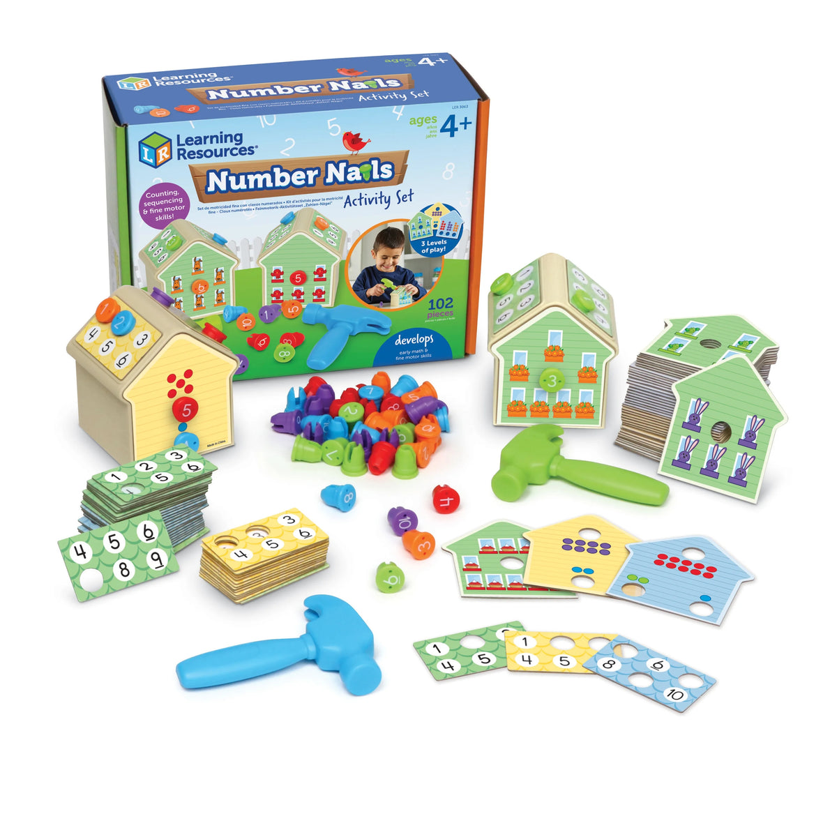 Phonics & Fine Motor Math Learning Bundle