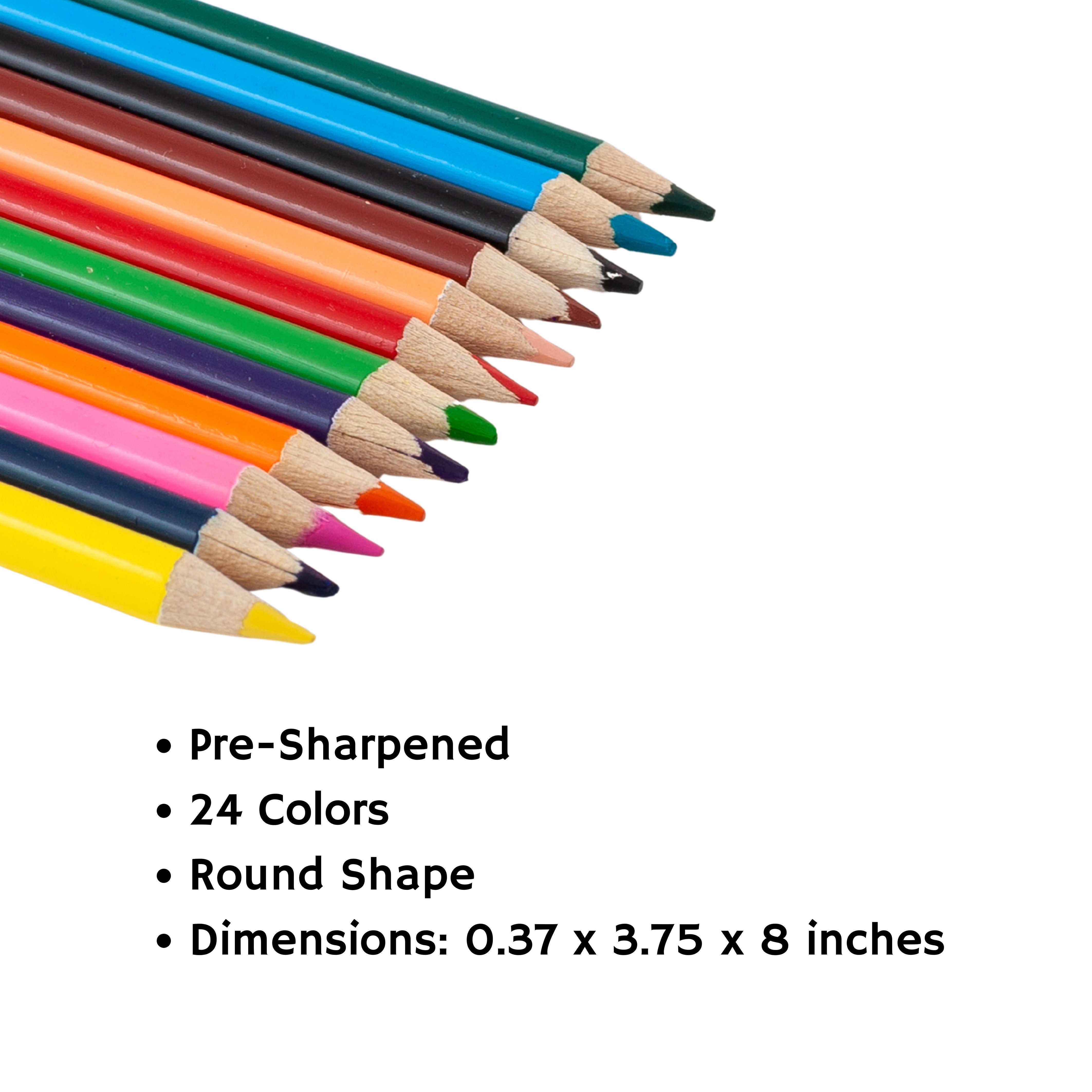 Colored Pencils / 24-ct