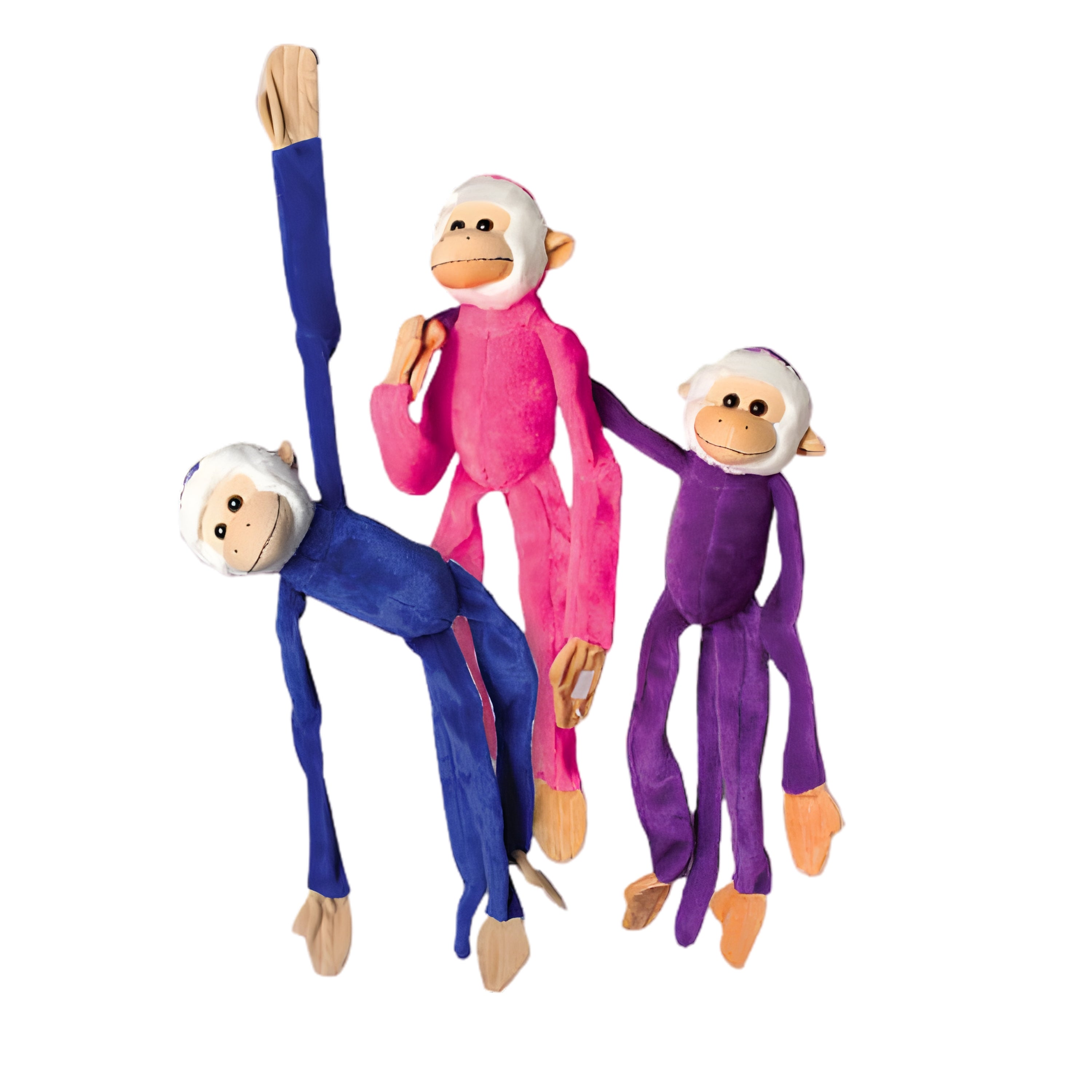 25" Hanging Monkeys - Set of 12