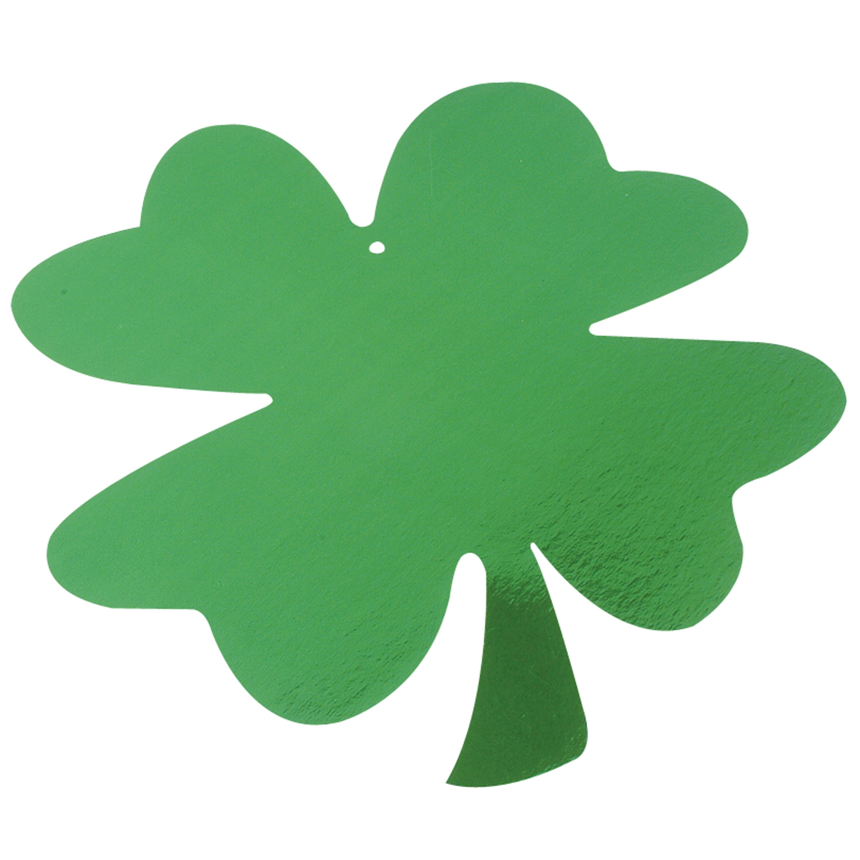 9" Foil Shamrocks – Set of 24 | Classroom Décor, Crafts & Holiday Displays