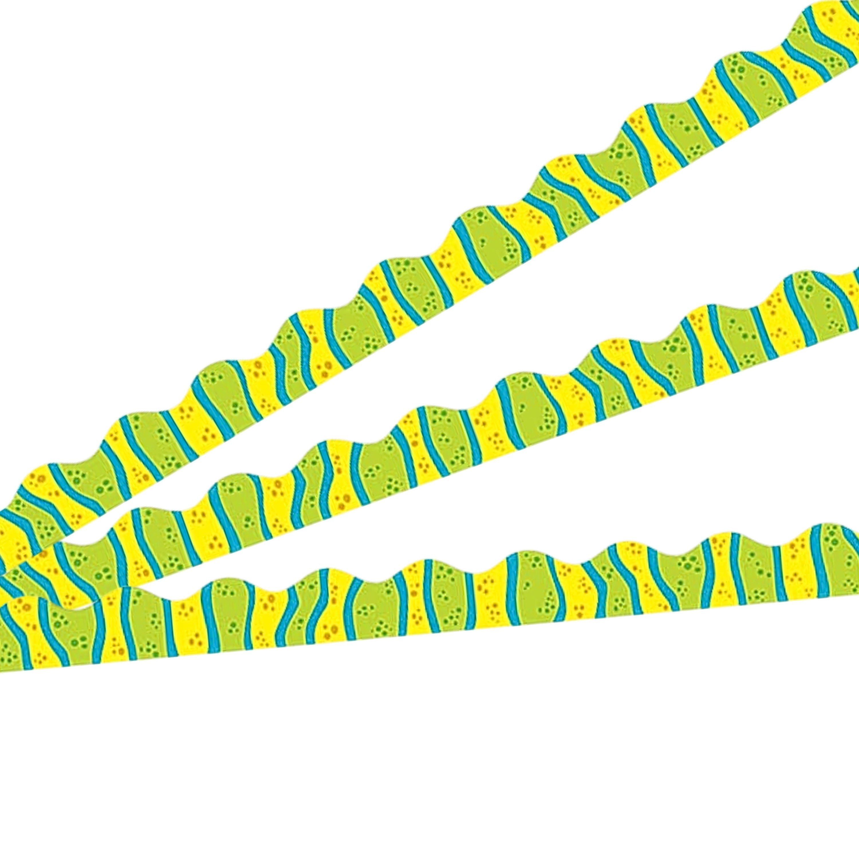 Cool Stripes Scalloped Trimmer