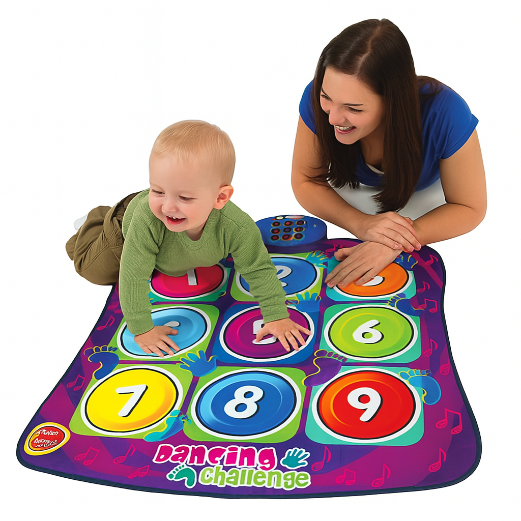 Interactive Light-Up Dancing Challenge Mat | Follow the Beat for Active Fun