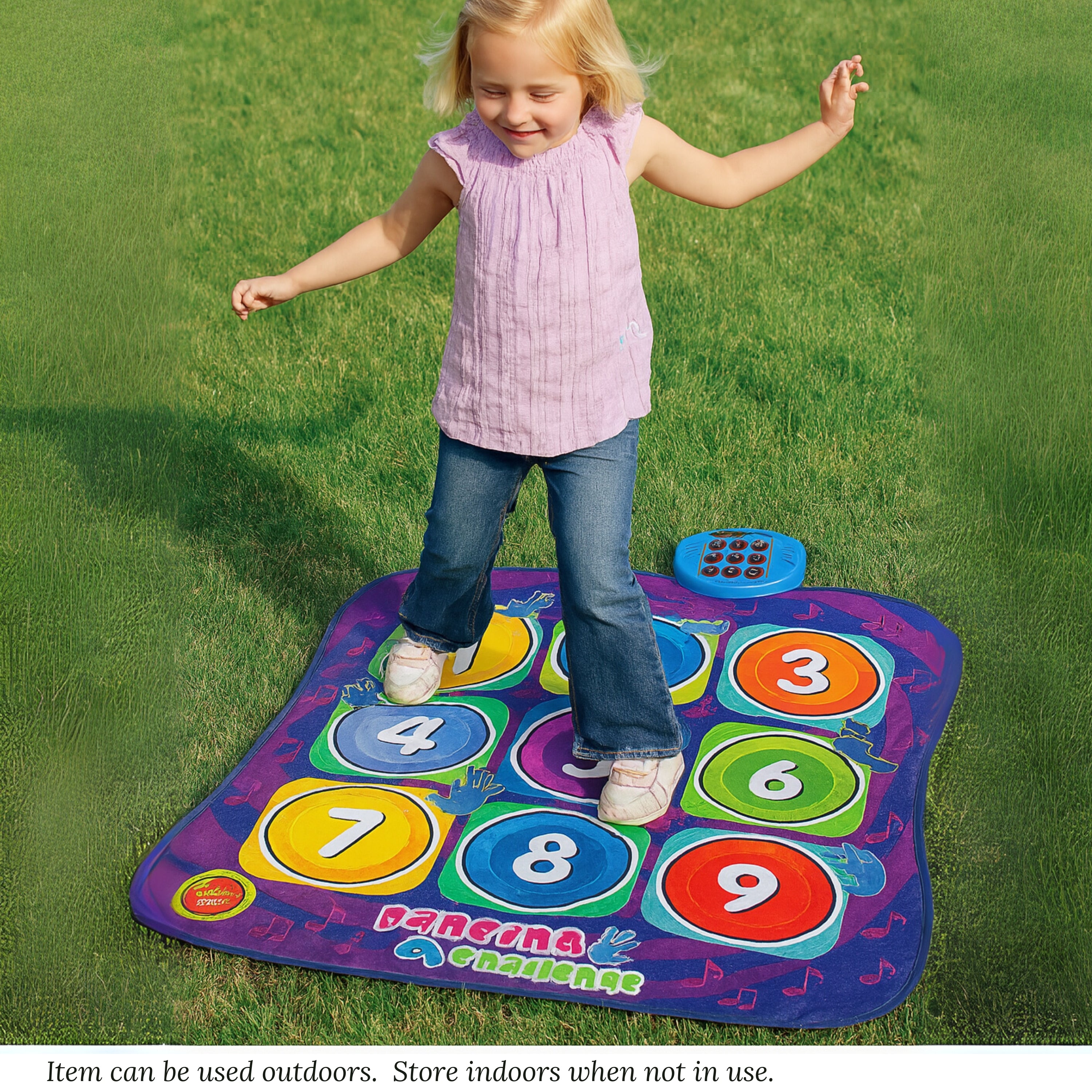 Light-Up Dancing Floor Mat for Kids – Interactive Movement & Number Learning Game Ages 3+