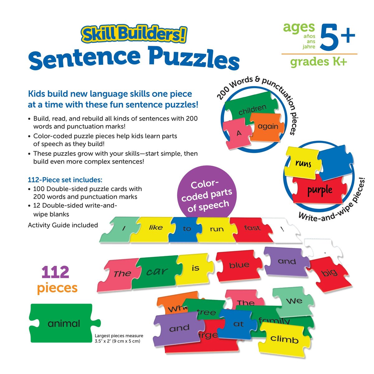 Sentence Building, Grammar & Writing Skills Bundle