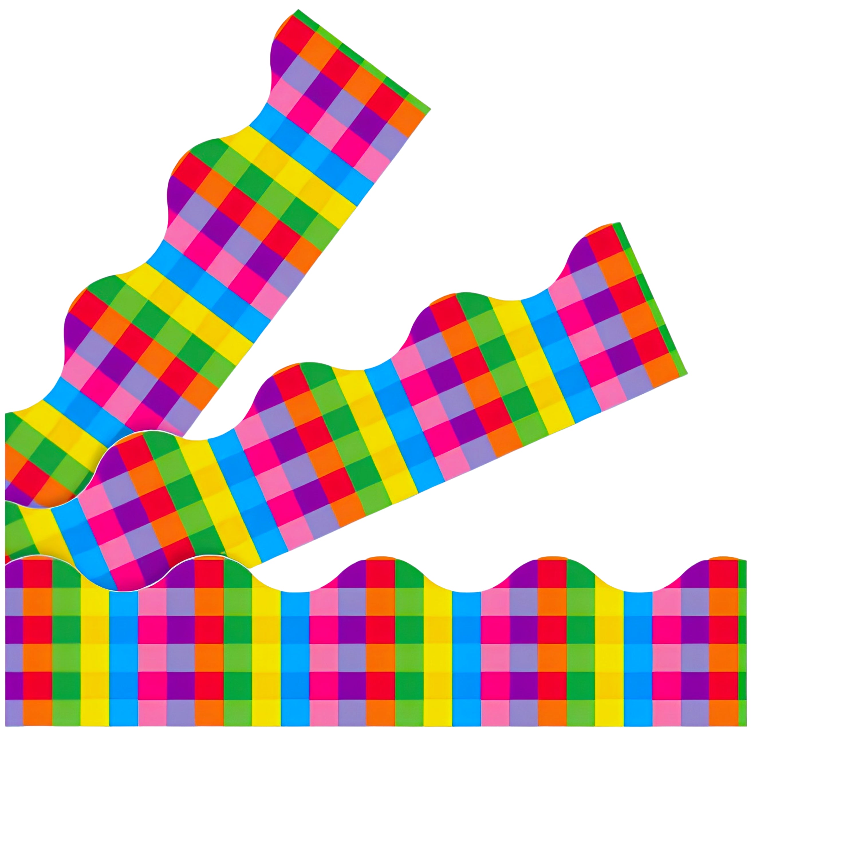 Terrific Trimmers - Rainbow Plaid