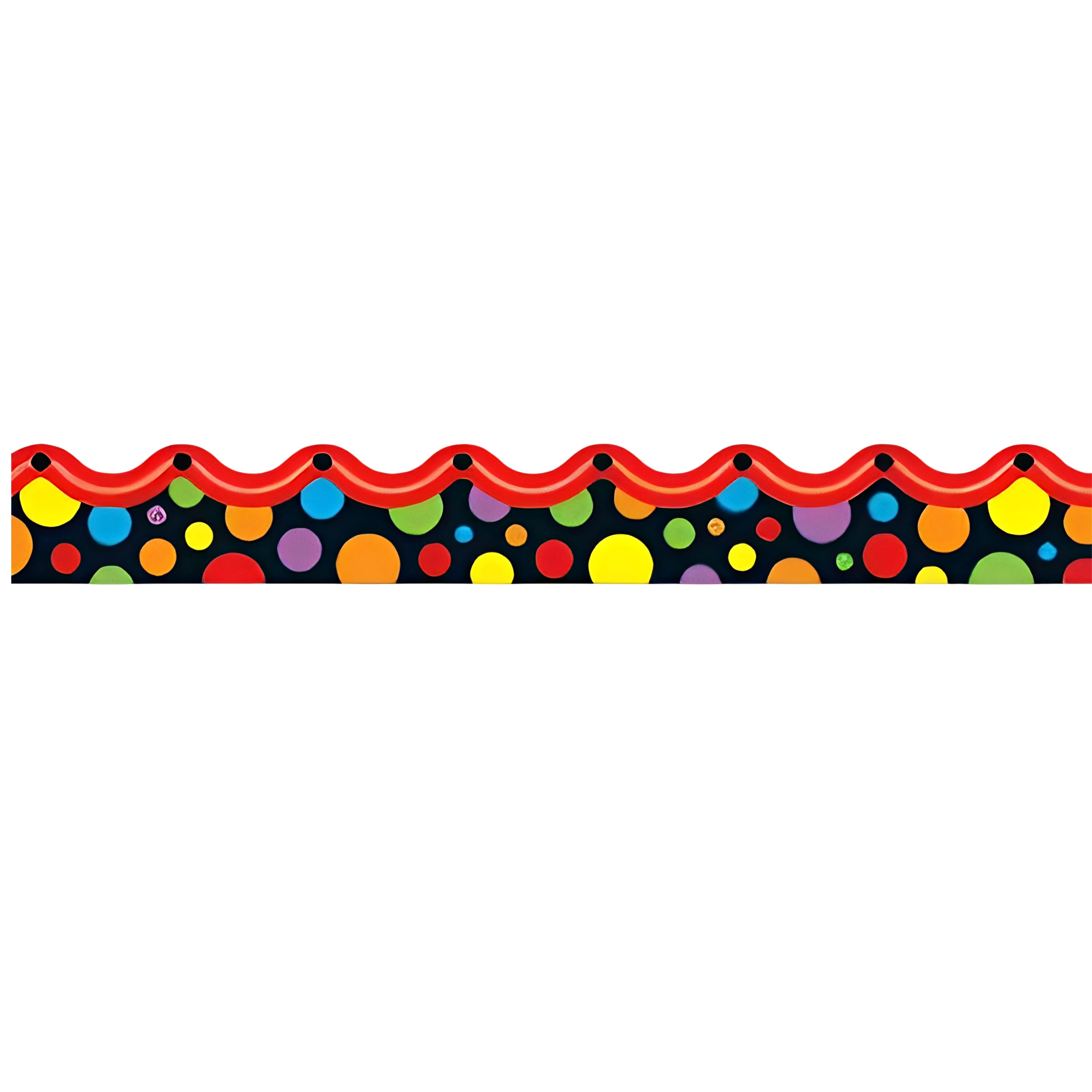 Terrific Trimmers - Bright Rainbow Dots