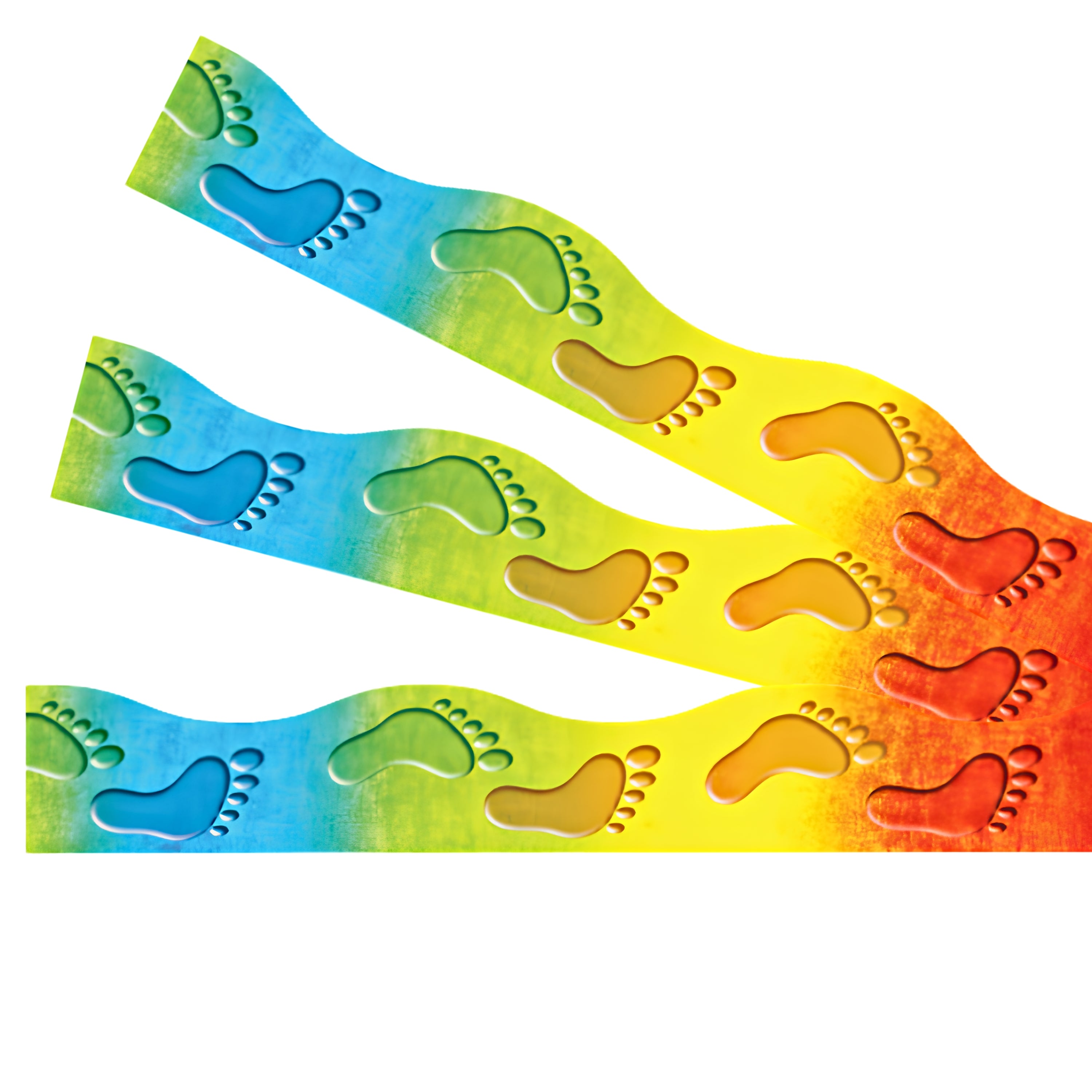 Colorblend Footprints Border Terrific Trimmers® - 39 ft