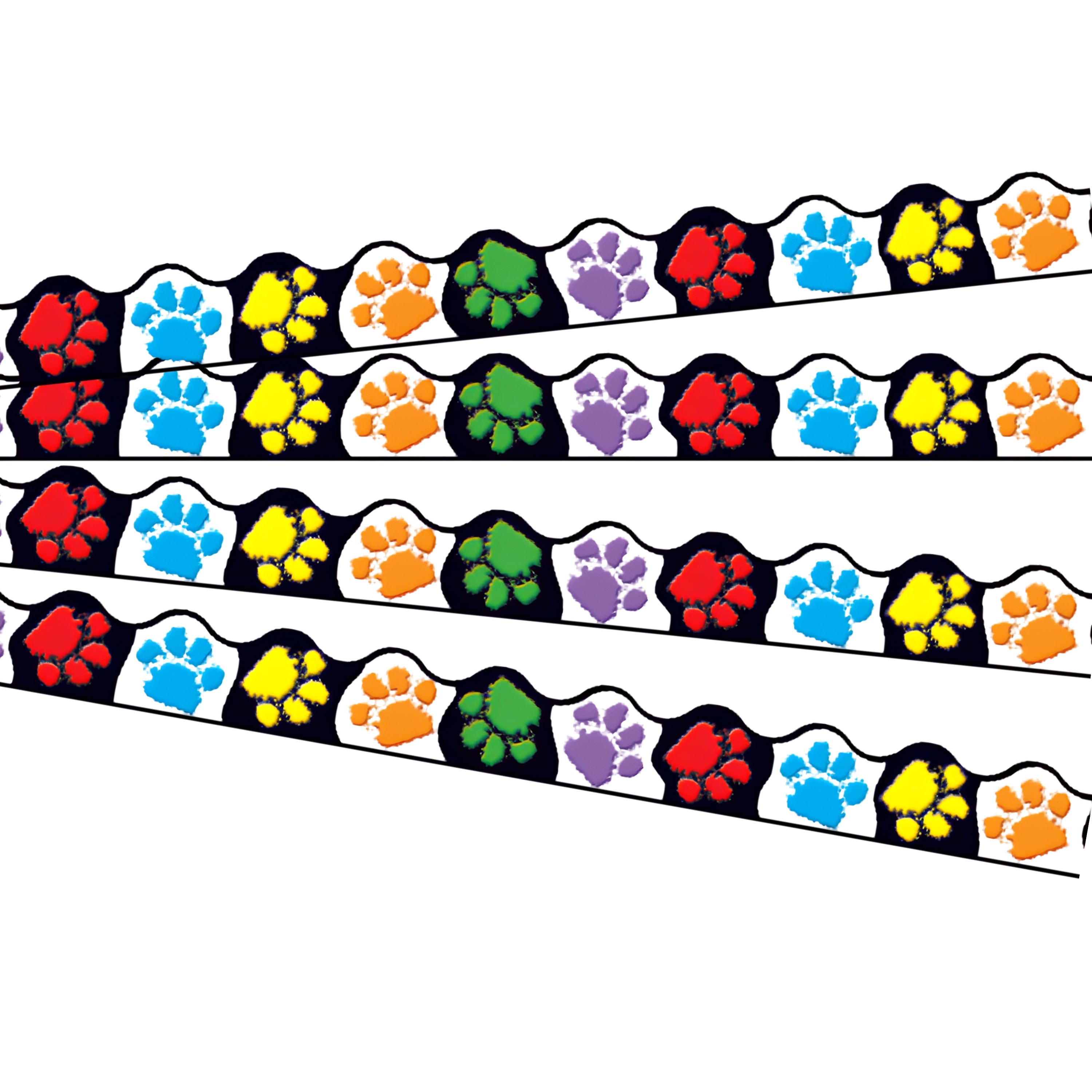 Paw Prints Border Terrific Trimmers® - 39 ft