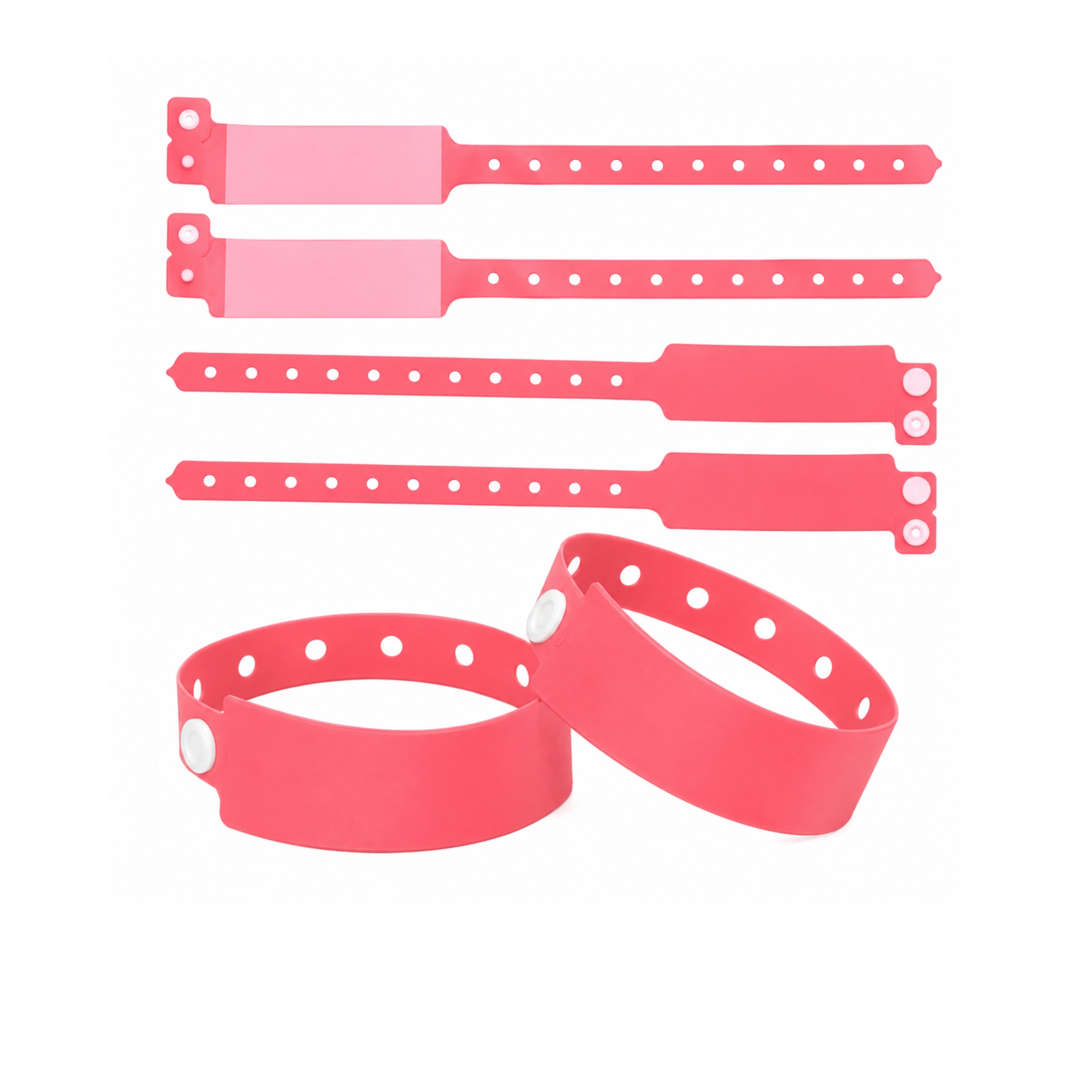 Waterproof Event and Security Wristbands - Sunfire - 50 Count