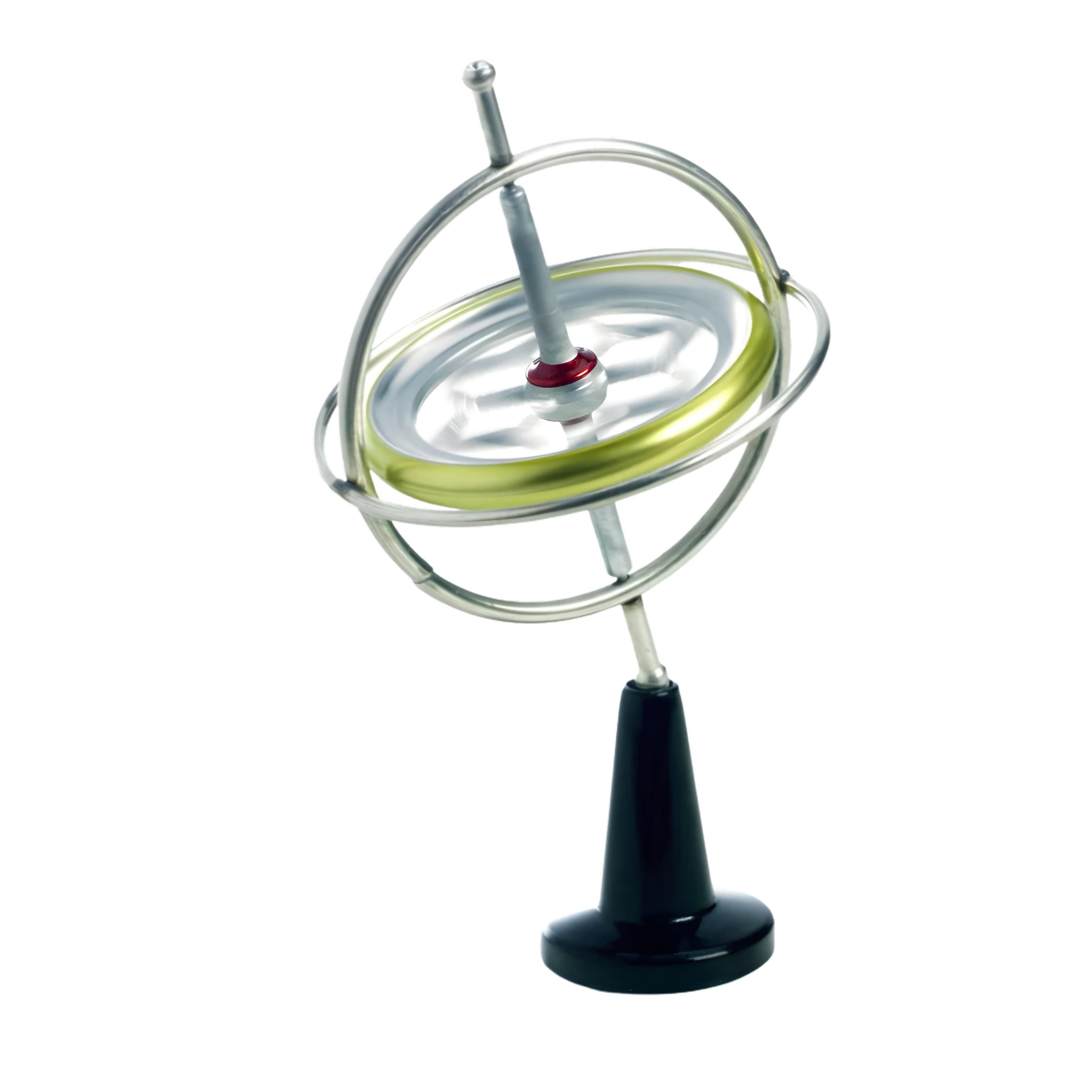 Classic Educational Gyroscope STEM Physics Learning Tool with Guide