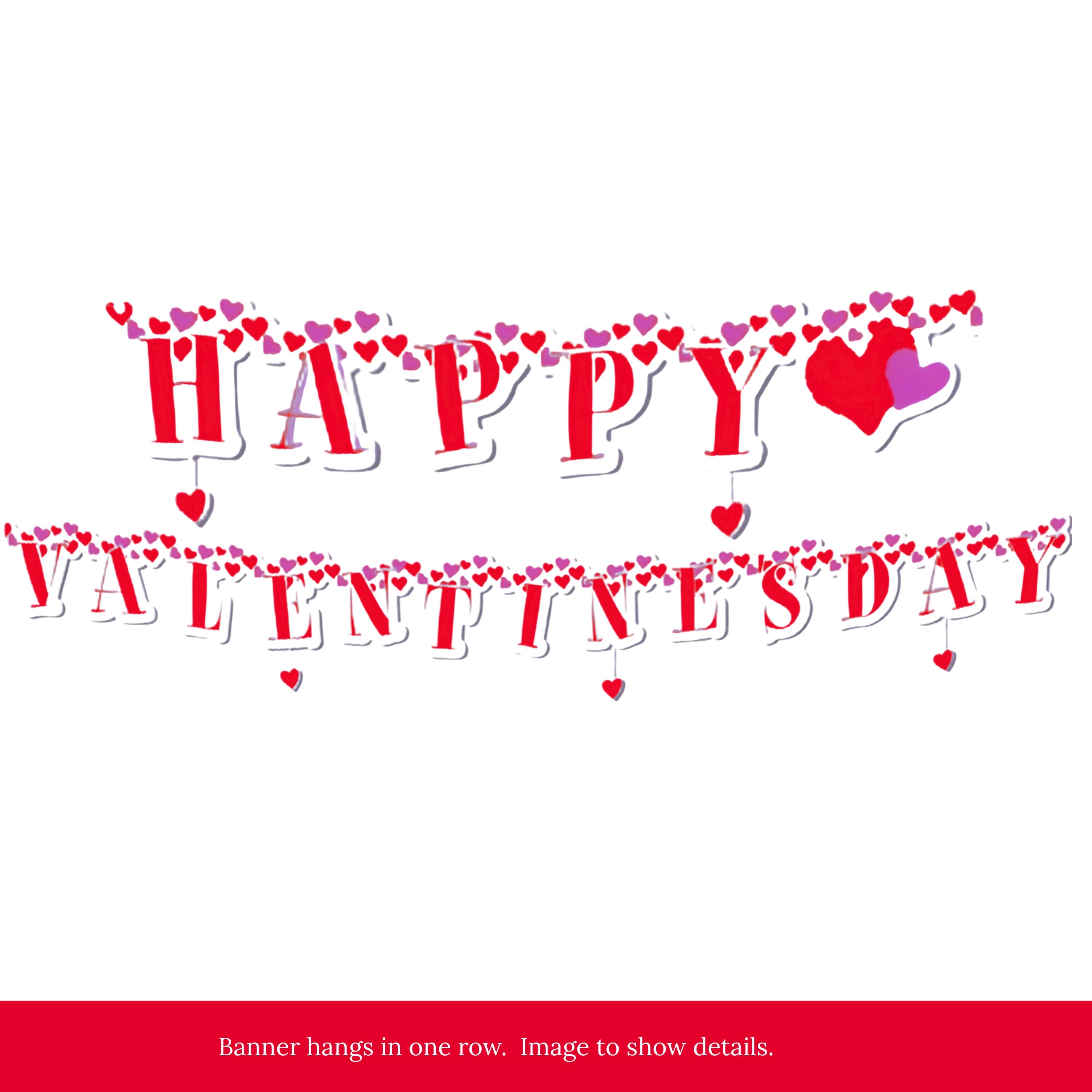 Valentine’s Day Hanging Banner Decoration