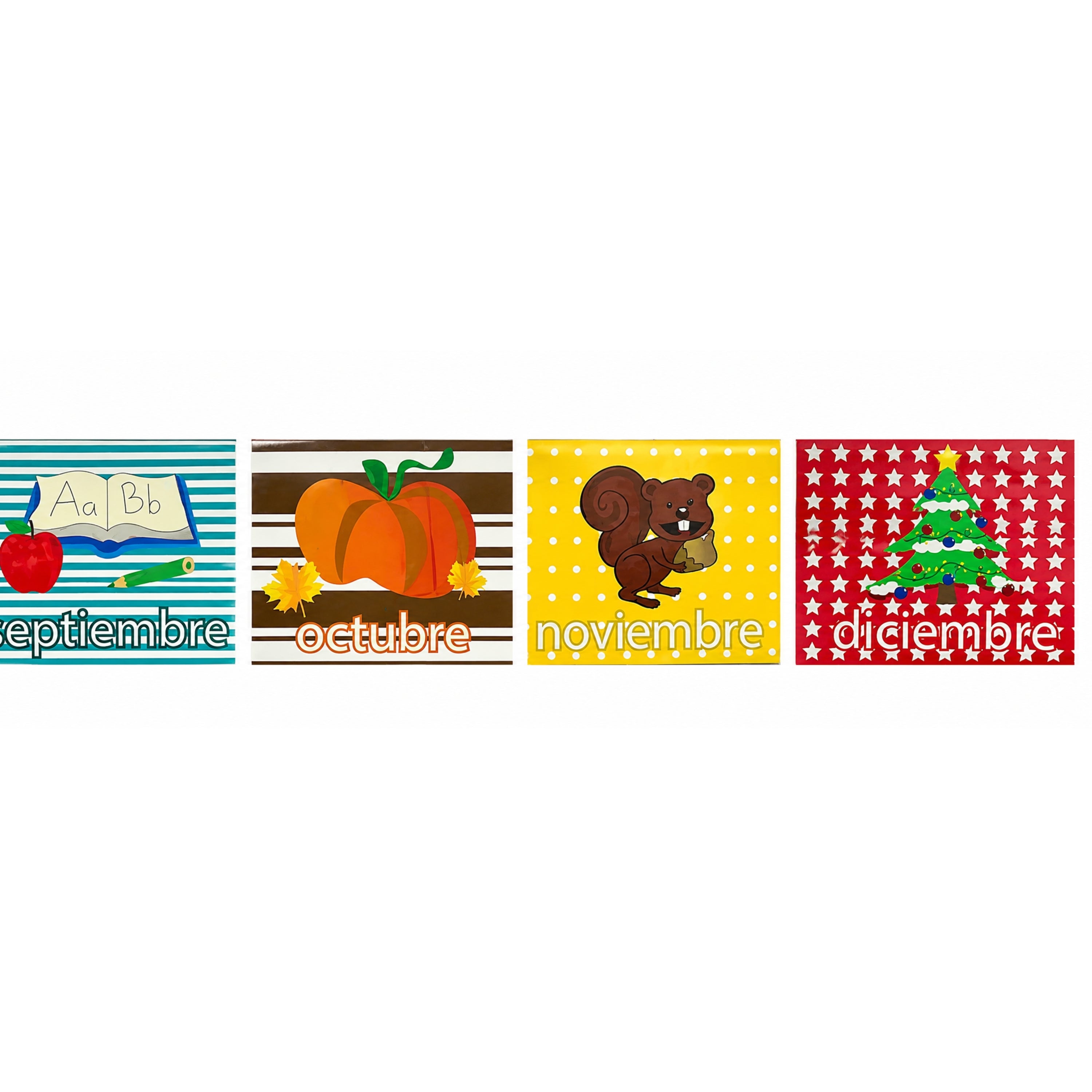 Cenefa Decorativa – Meses del Año Bulletin Board Border