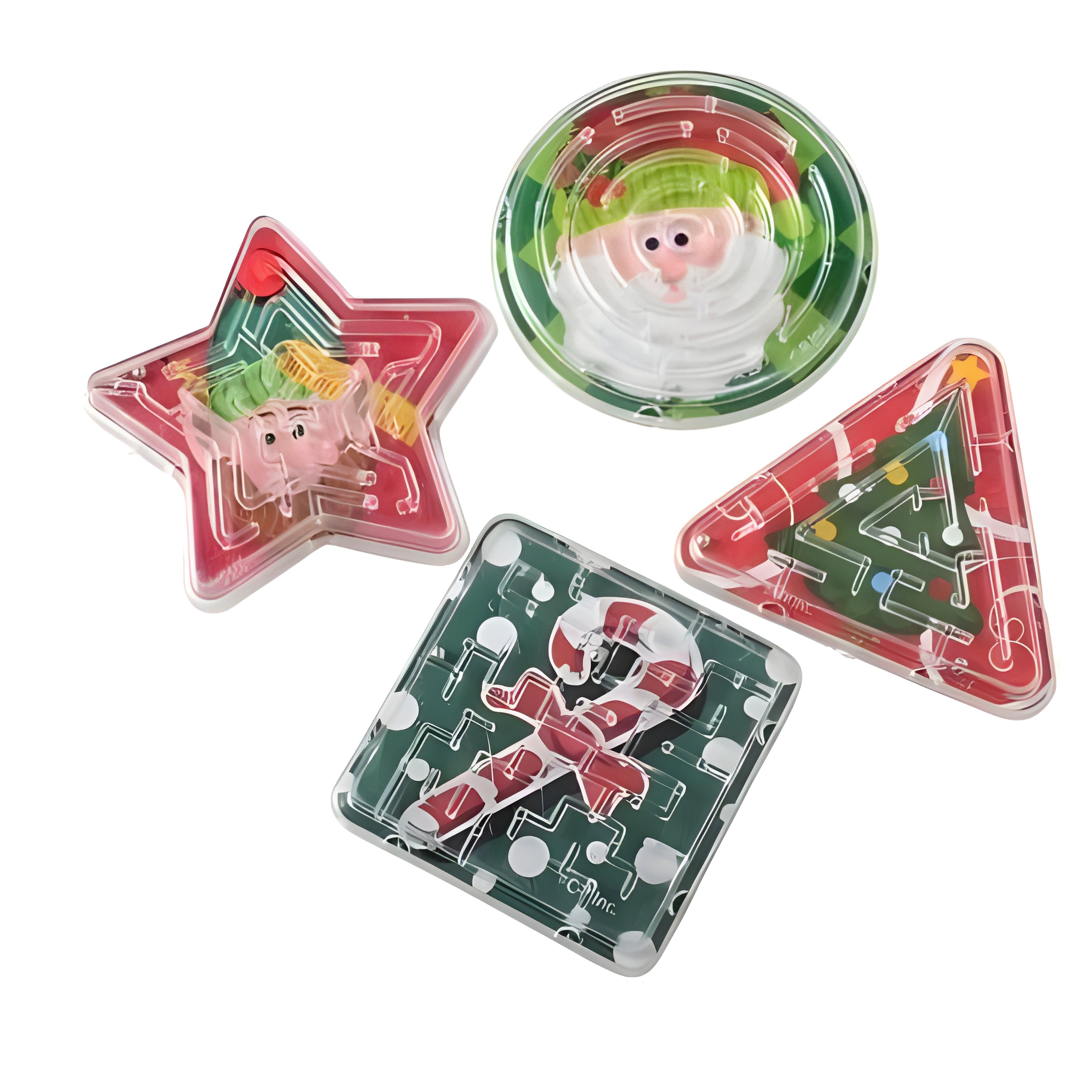 Stocking Stuffer Maze Puzzles - Set of 4