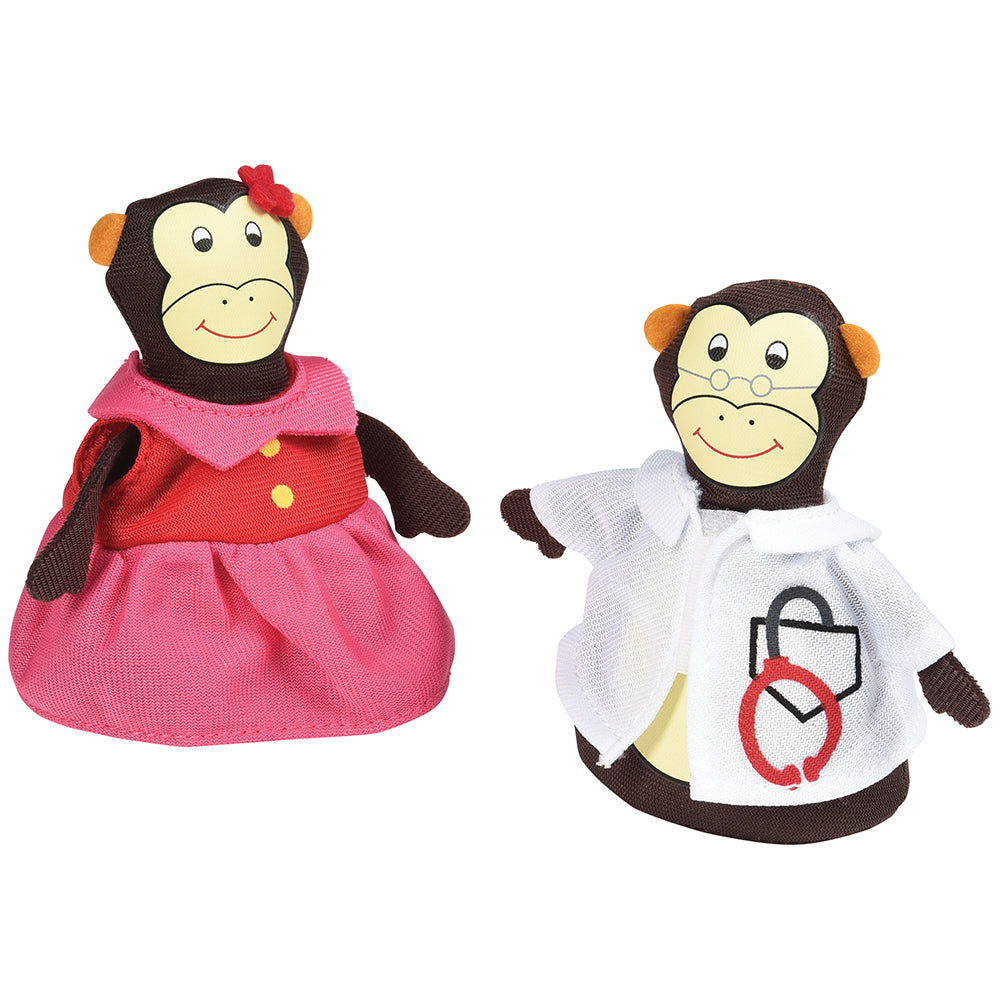 Doctor Monkey and Mama Monkey Props