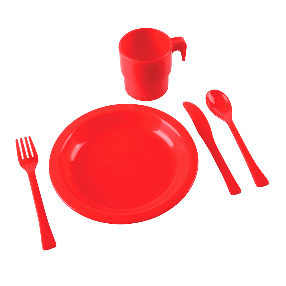 Red Indestructible Play Dishes