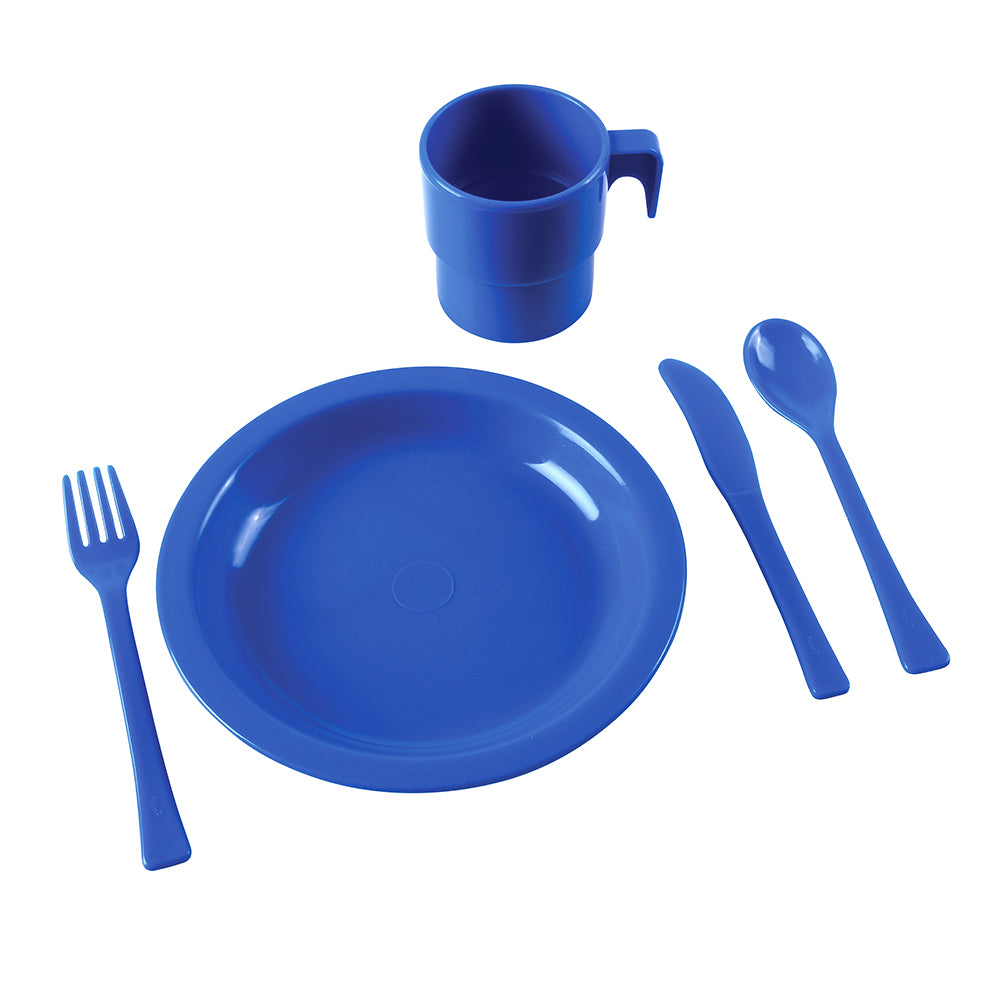 Blue Indestructible Play Dishes
