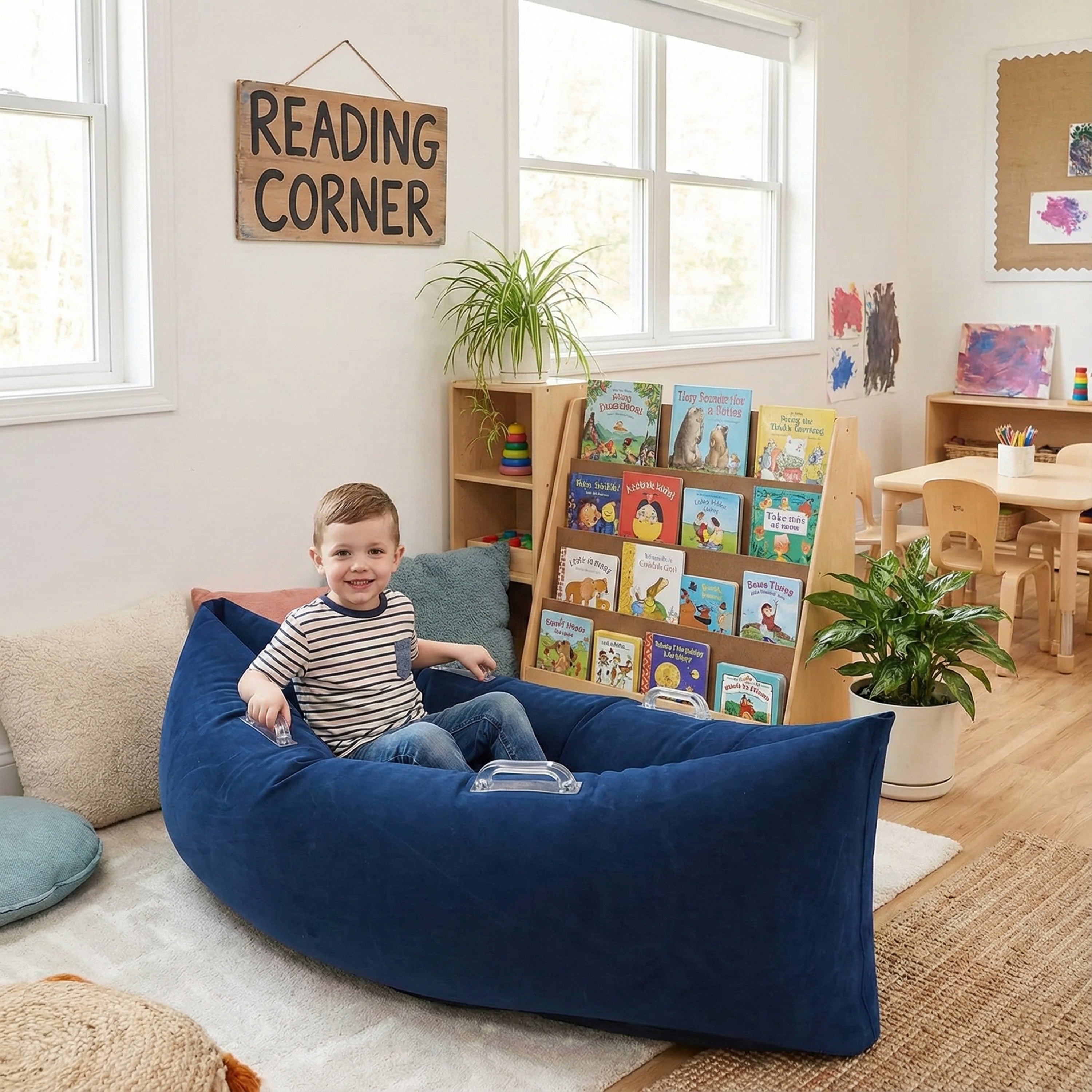 Comfy Hugging Peapod | A Calming Sensory Haven for the Classroom