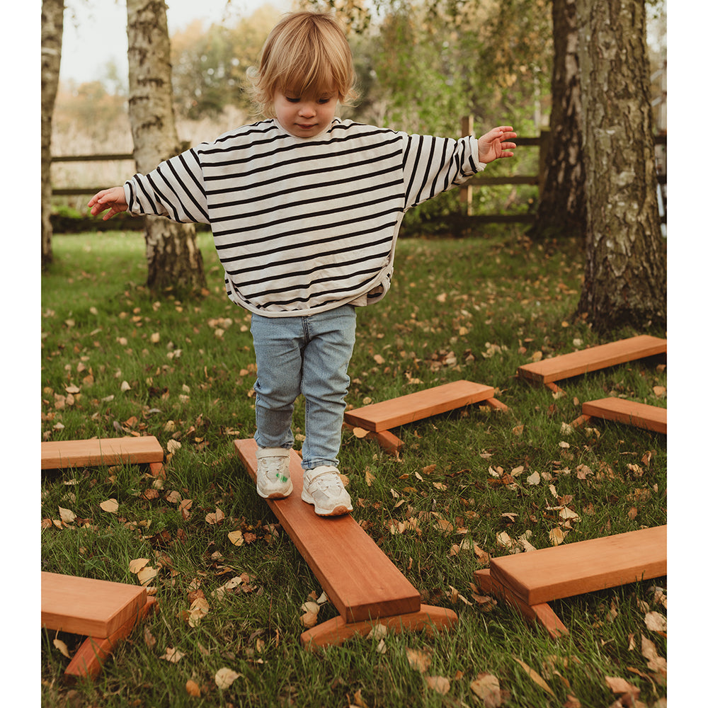 Outdoor Balance Boards - Set of 8