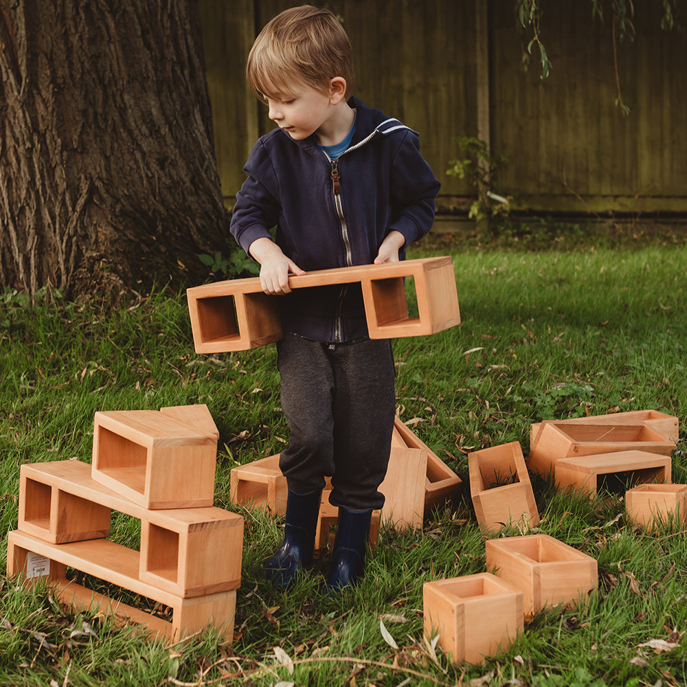 Outdoor Hollow Building Blocks - Set of 24