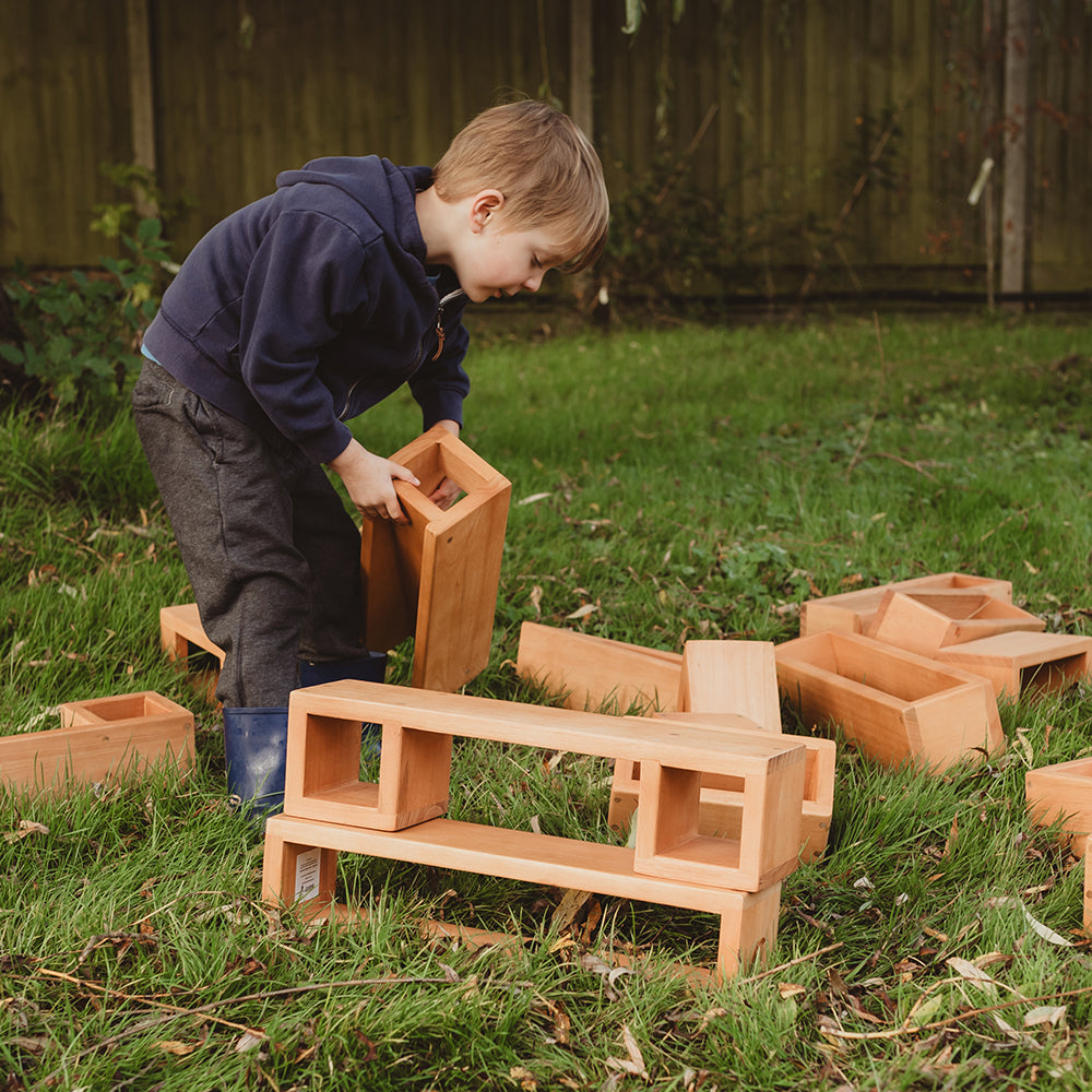 Outdoor Hollow Building Blocks - Set of 24