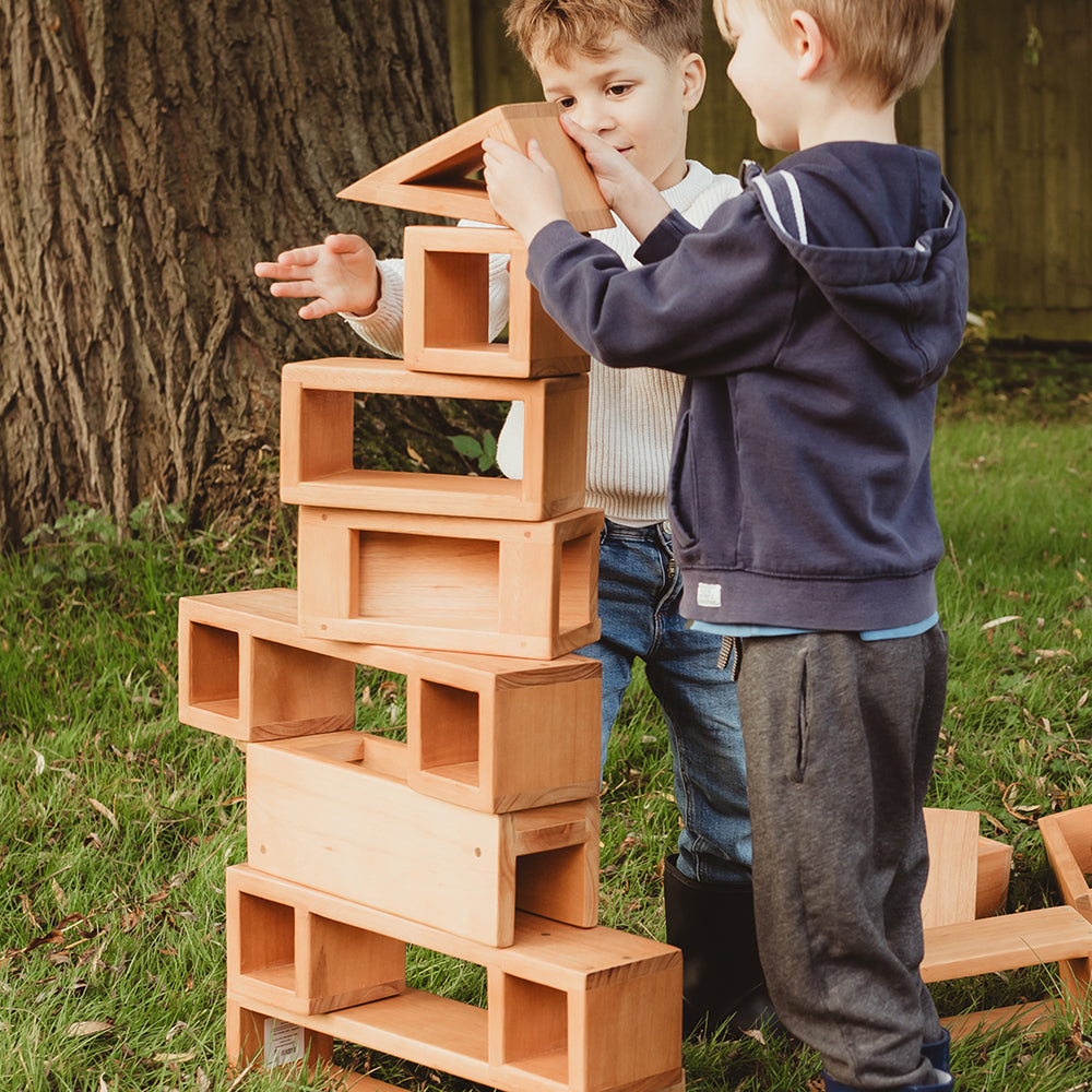 Outdoor Hollow Building Blocks - Set of 24