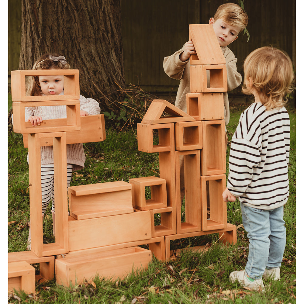 Outdoor Hollow Building Blocks - Set of 24