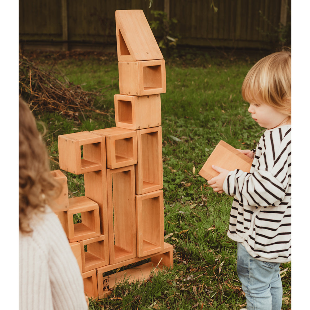Outdoor Hollow Building Blocks - Set of 24