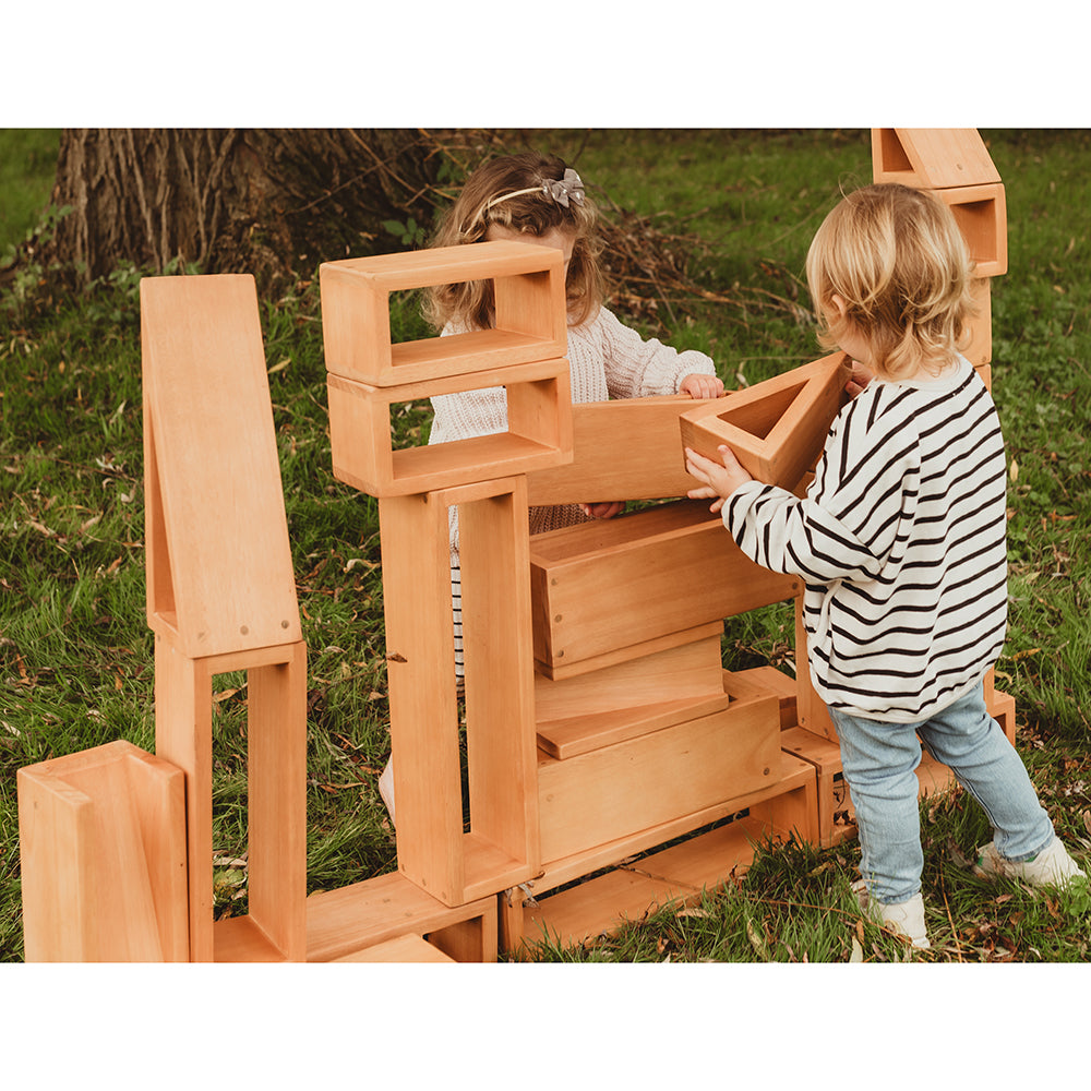 Outdoor Hollow Building Blocks - Set of 24