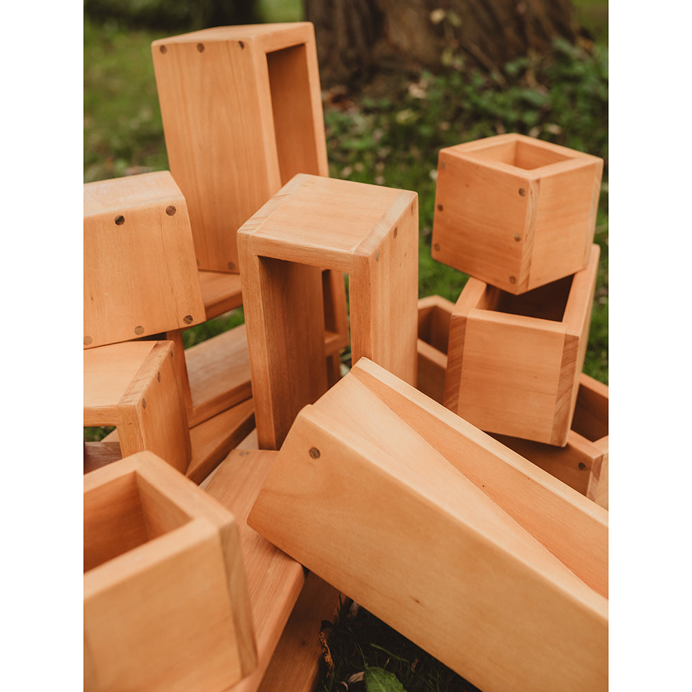 Outdoor Hollow Building Blocks - Set of 24