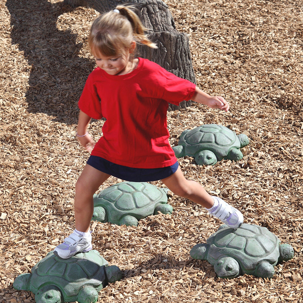 Turtle Stepping Stones | Durable Outdoor Balance Play Set