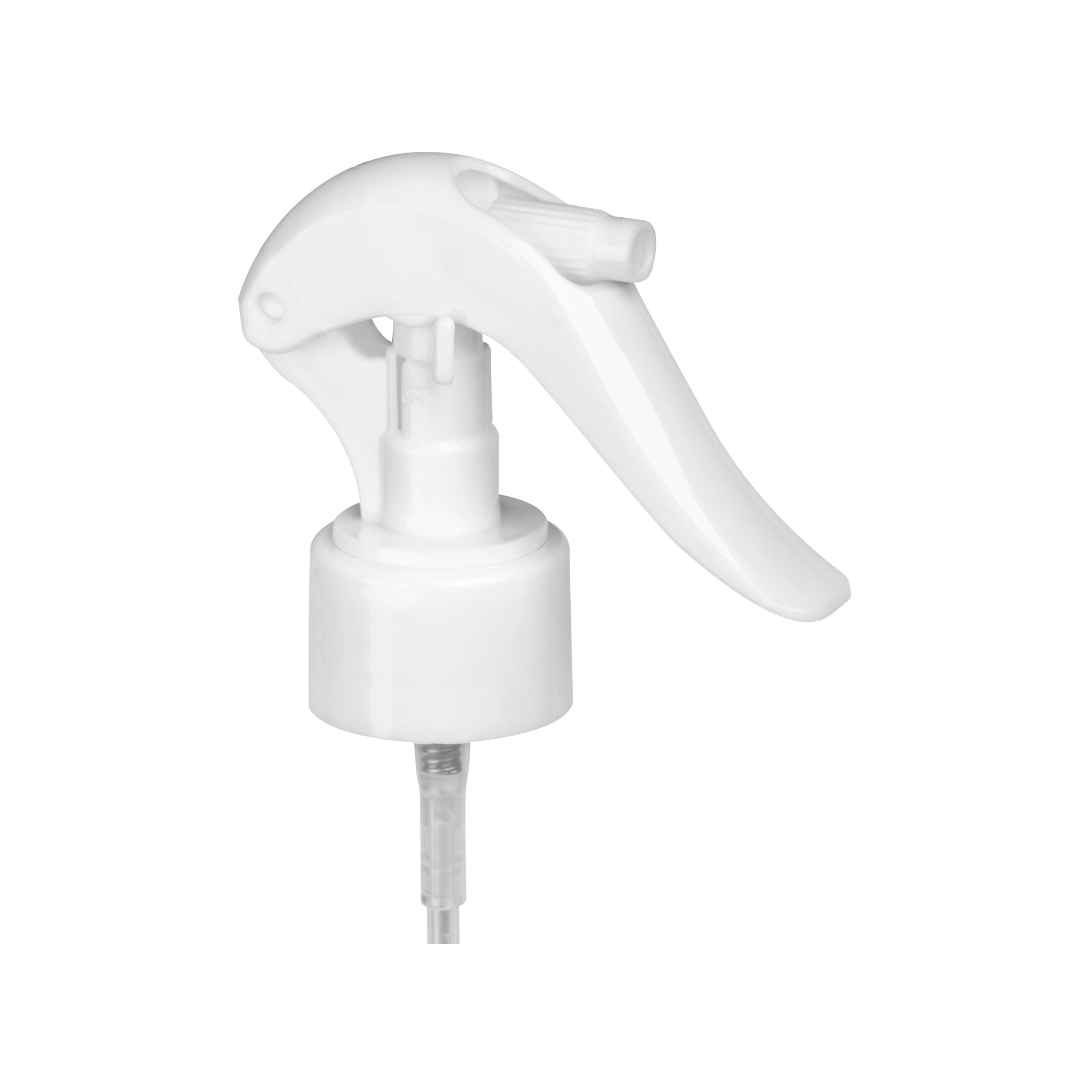White spray nozzle on a white background