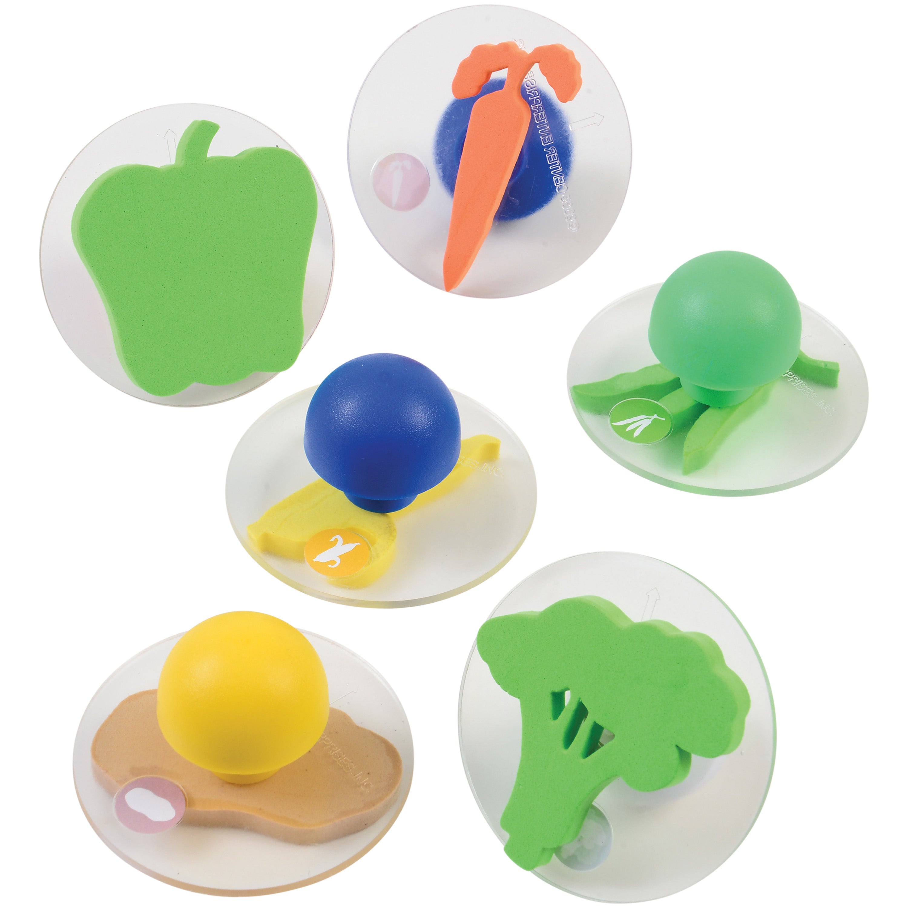 Giant Vegetables Stamps