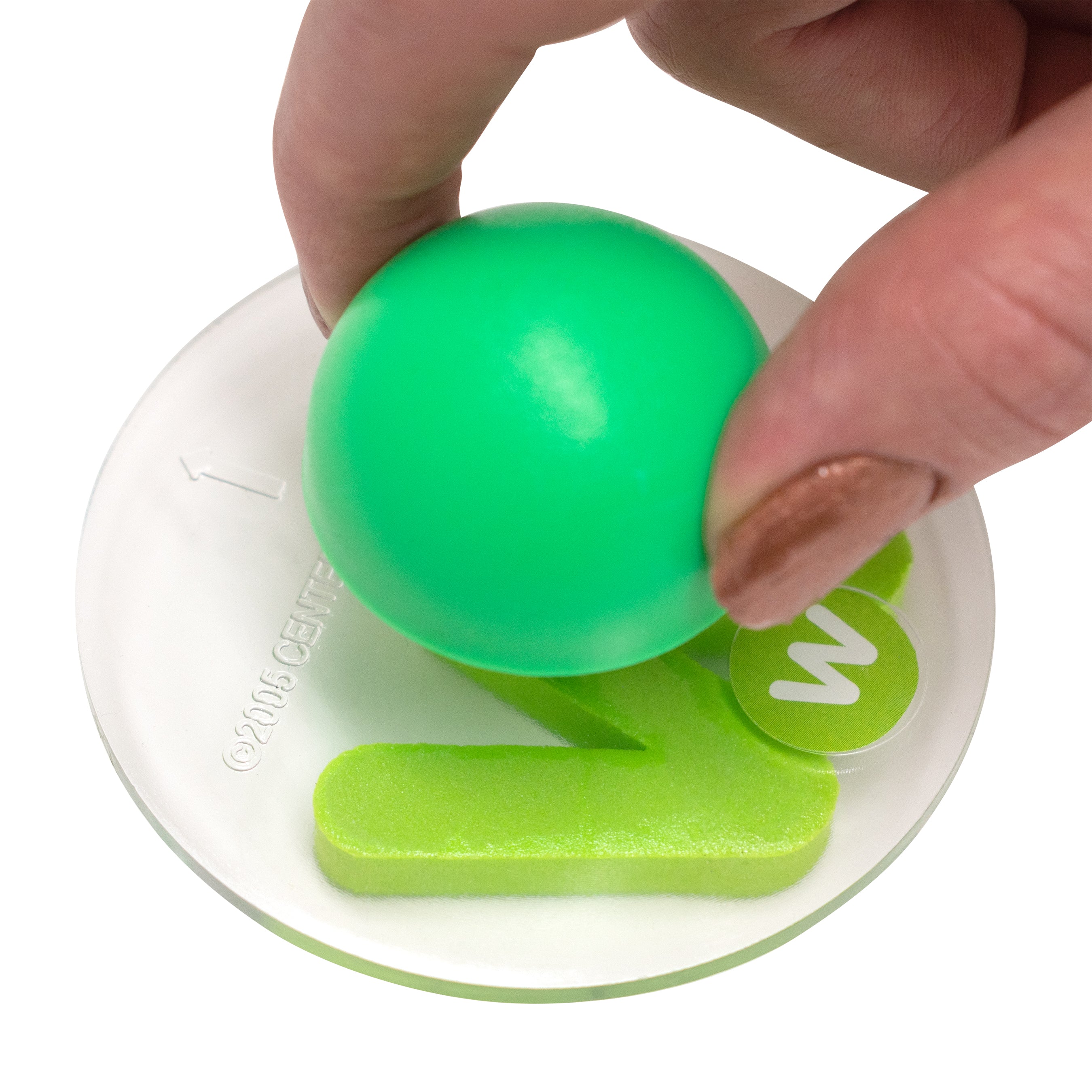 Knobbed Alphabet Stampers - Uppercase & Lowercase