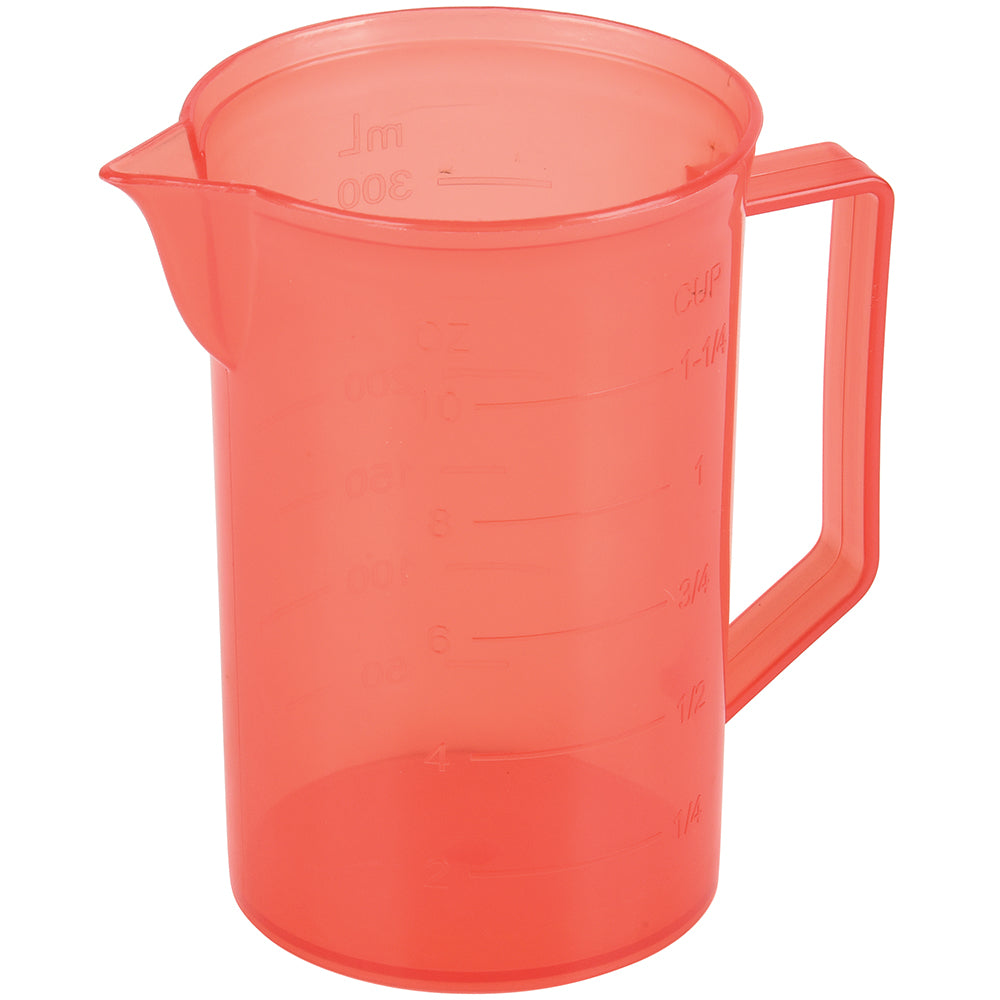 Red Translucent Rainbow Sensory Play Water Pitcher