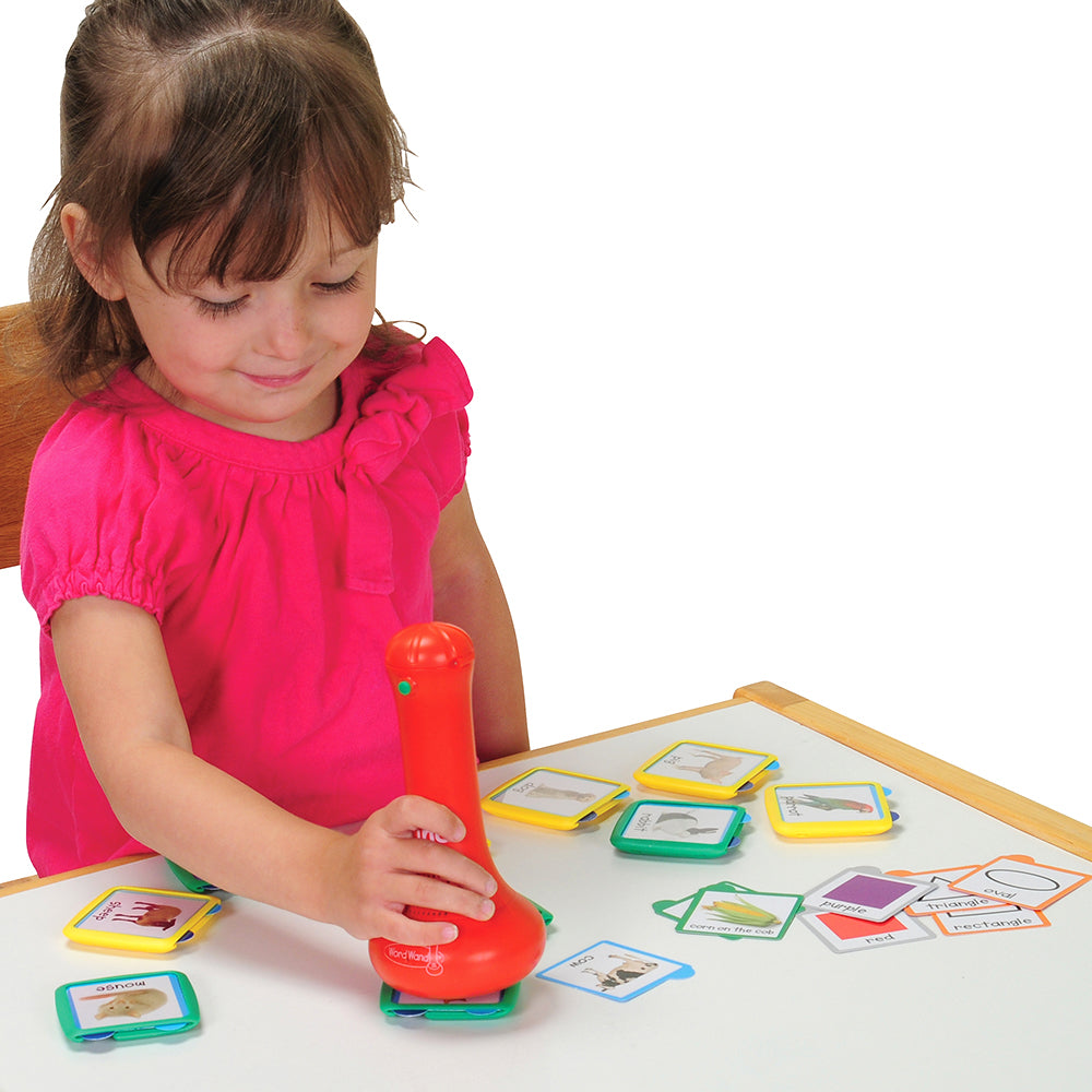 Kid Engaging with Word Wand