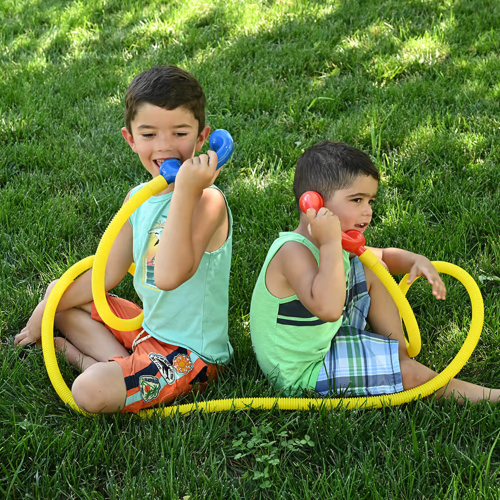 Fun Outdoors with Talking Tube Telephone Set