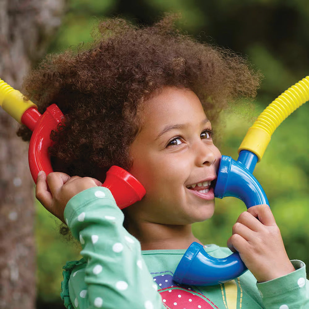 Listening Game with Talking Tube Telephone Set