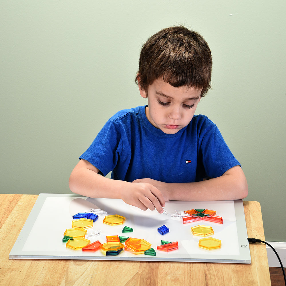 Light Panel with Pattern Blocks