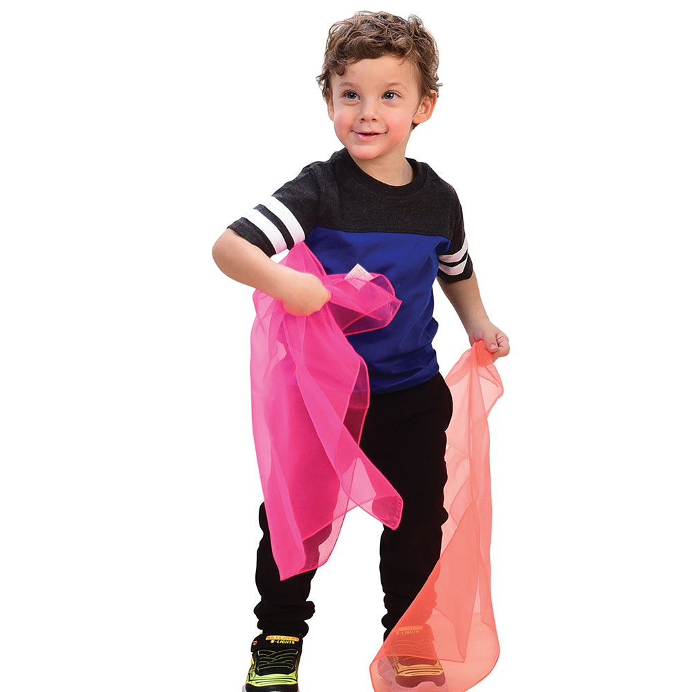 Being Entertained with Movement Scarves