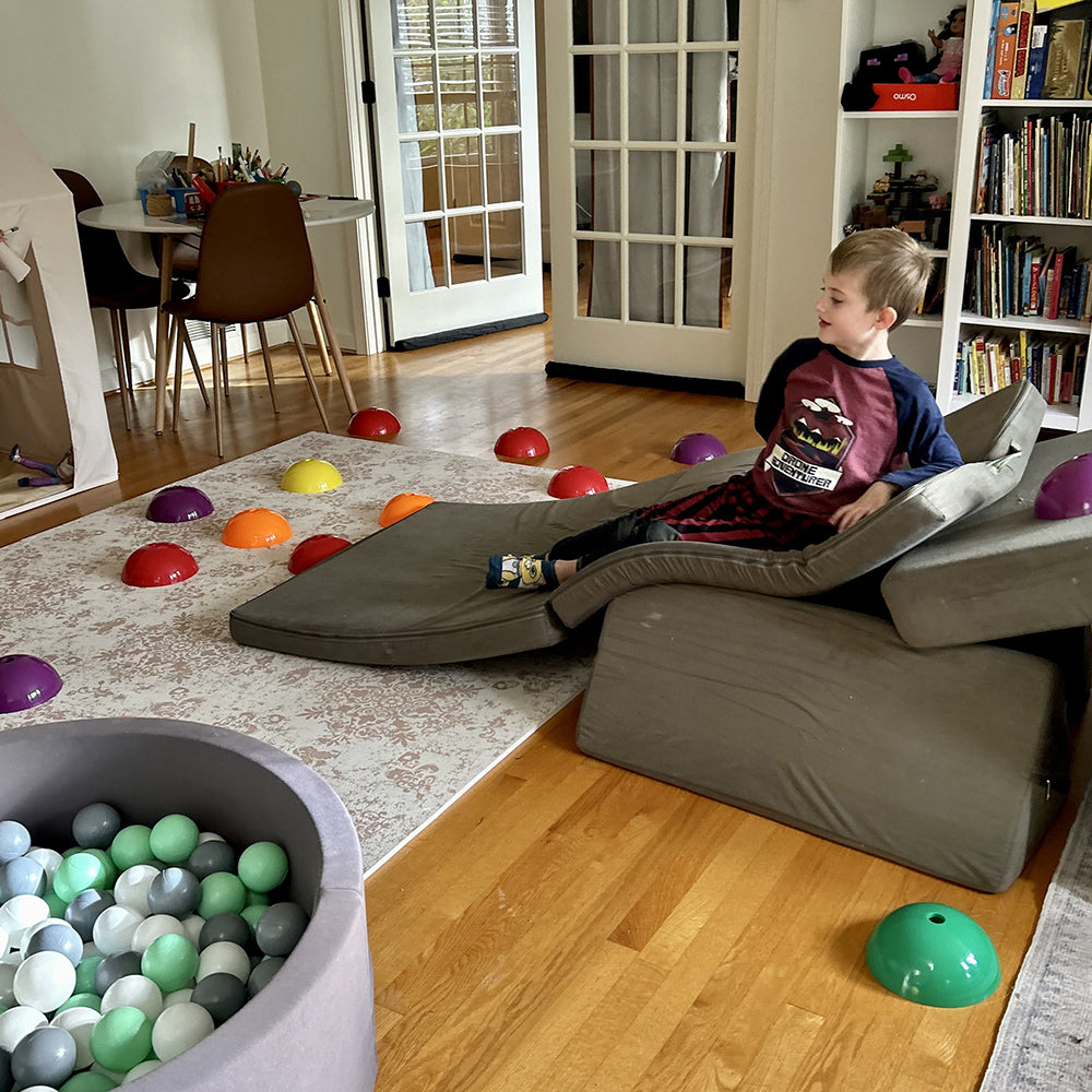 Having Indoor Fun with Stepping Domes