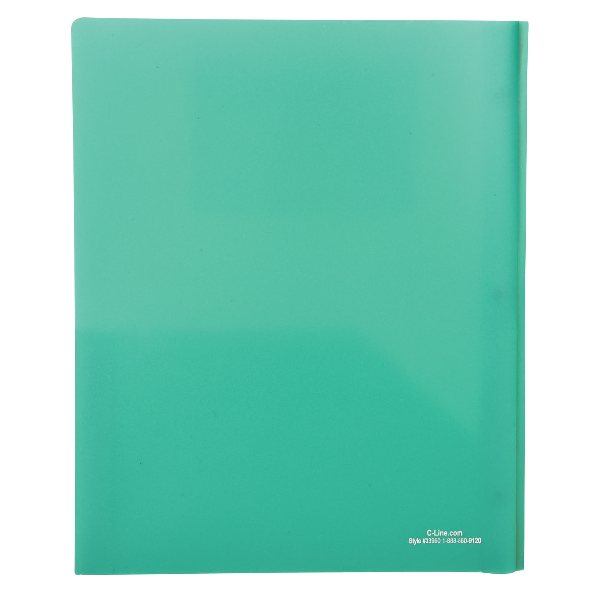 Two Pocket Portfolio with Prongs