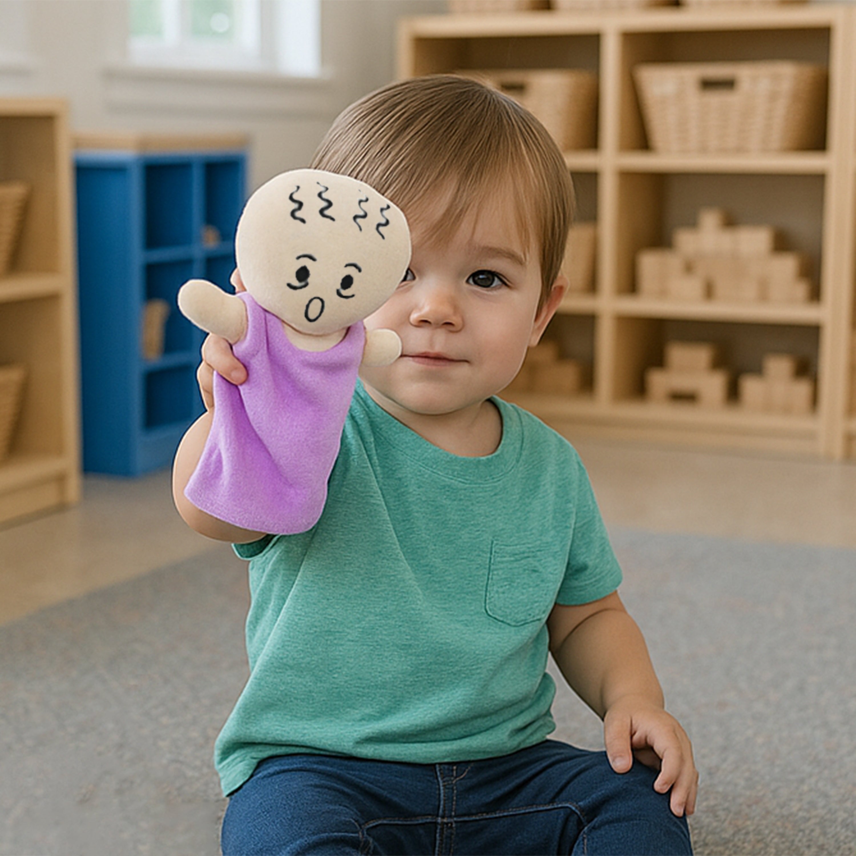 Plush Diverse Expression Baby Dolls | Cuddly Emotional Learning Dolls