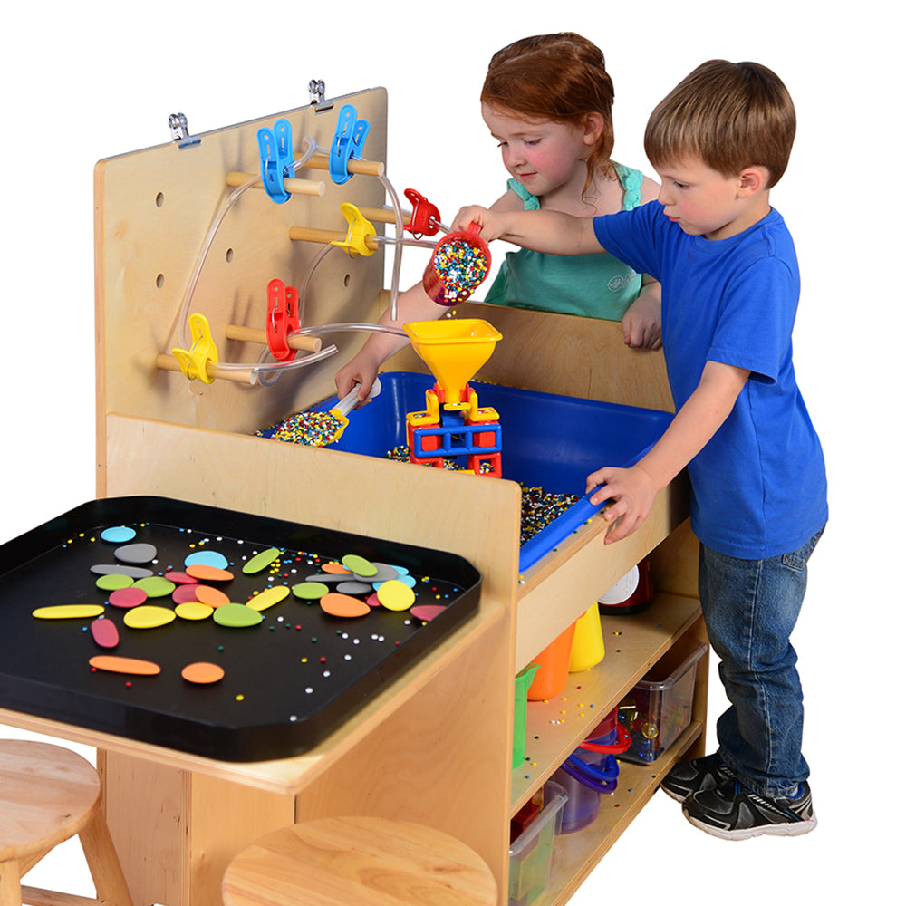 Sensory Exploration with Kids at Innovation Station