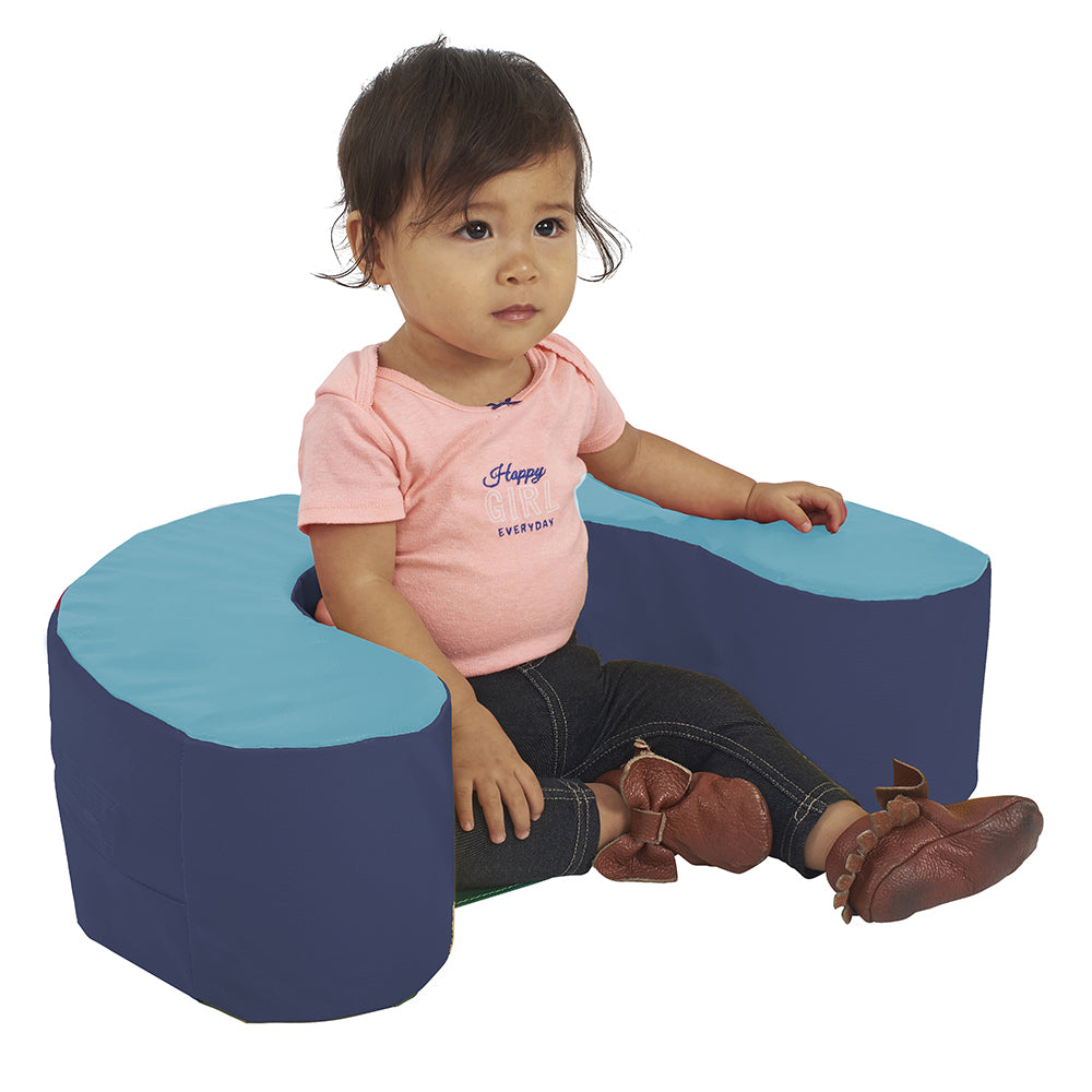 Baby Sit-Up Support Cushion | Soft & Stable Seat for Early Sitters 6 Months+