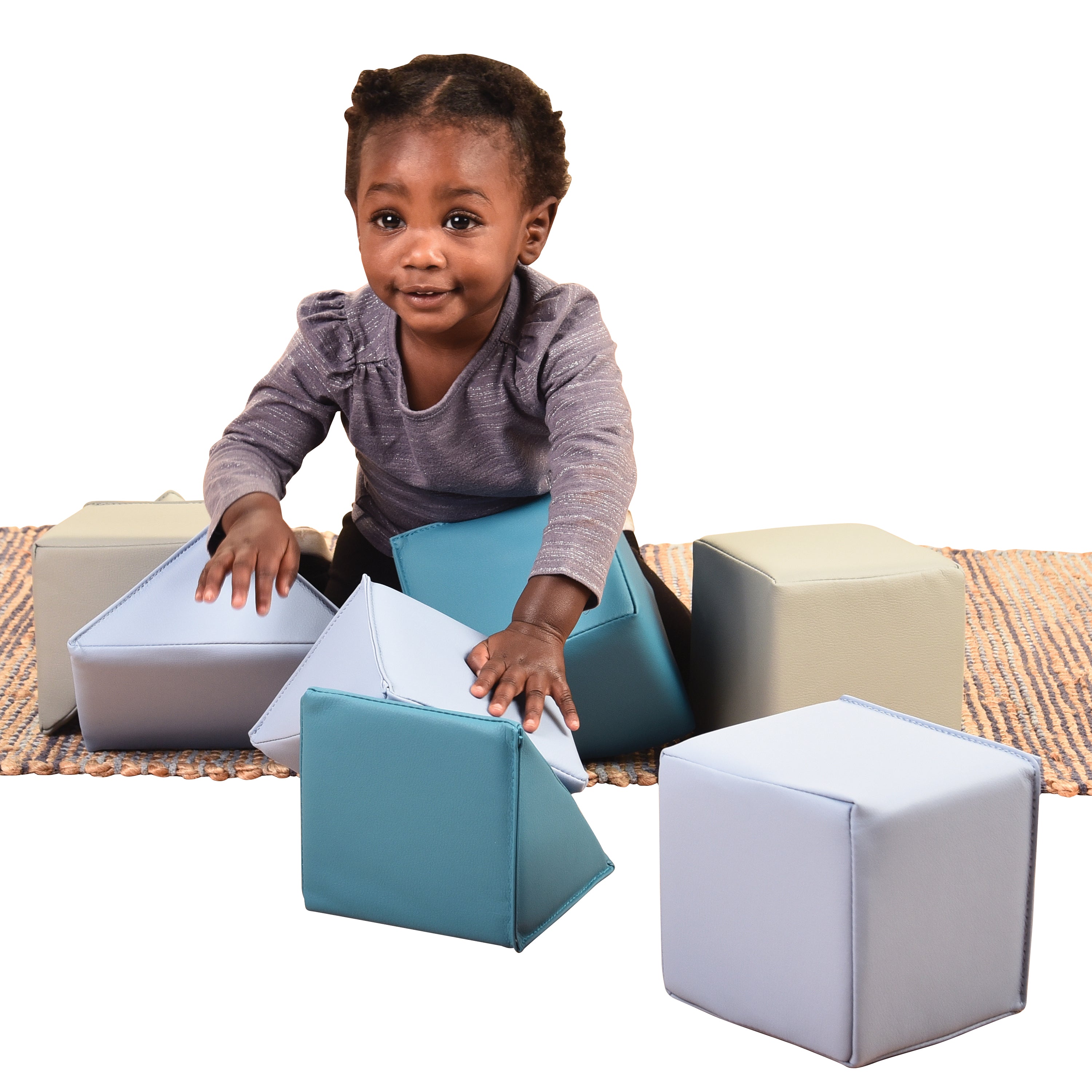 Soft Play Block Set | 12-Piece Colorful Stacking & Sorting Toy