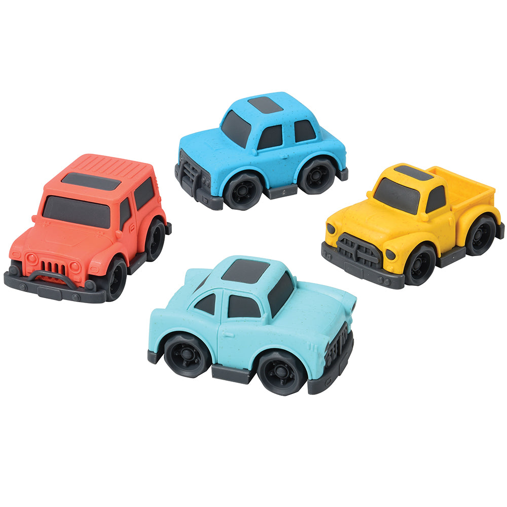 Eco-Friendly Cars | 4-Piece Vehicle Set